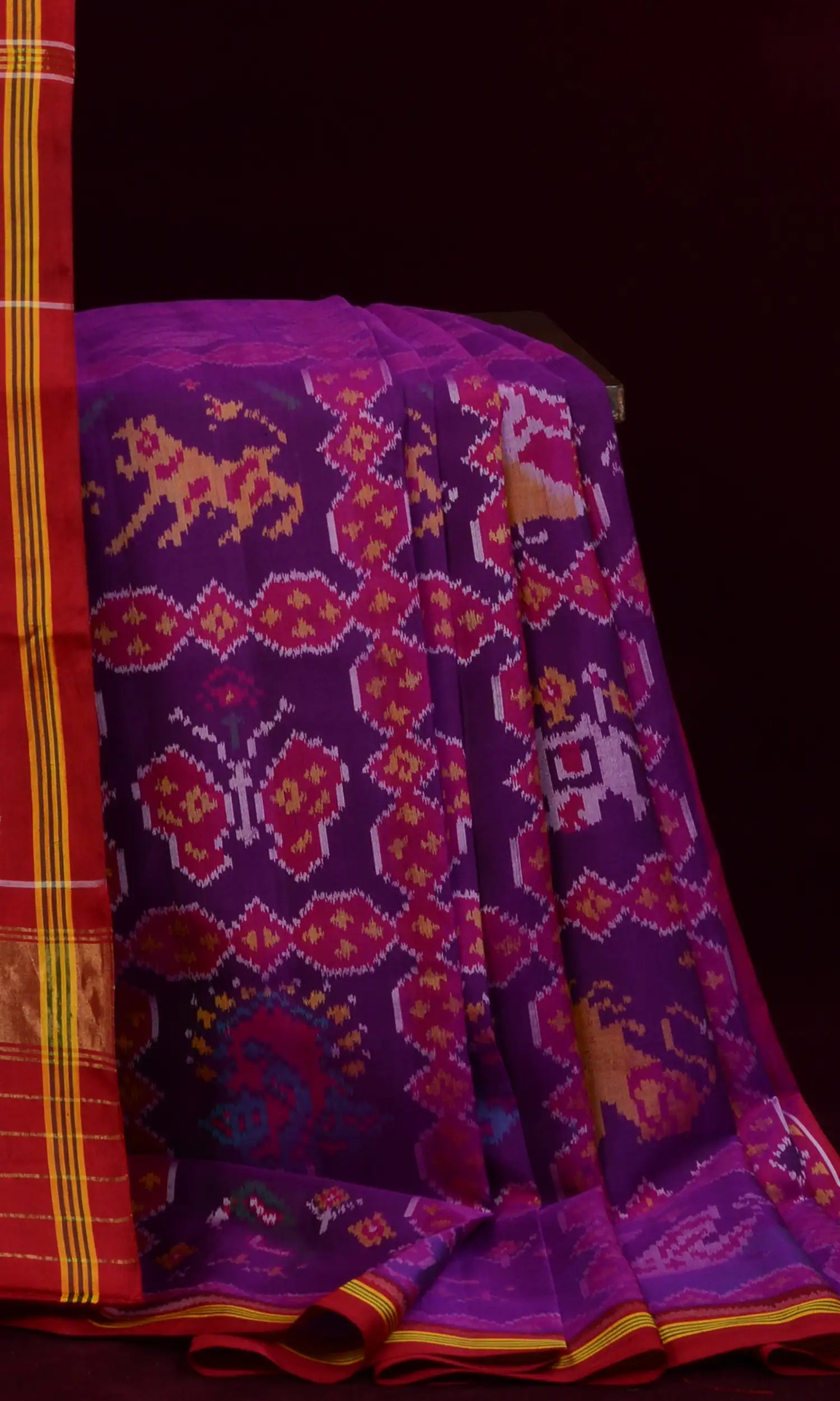 Single Ikat Patola Saree