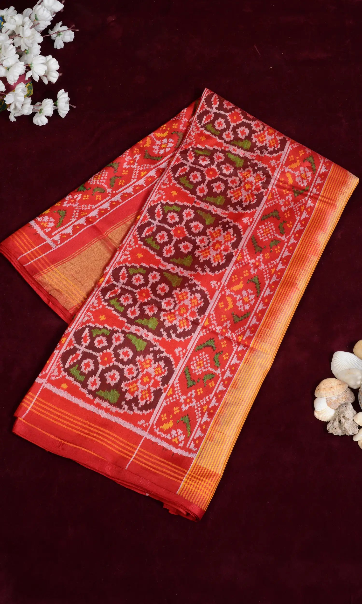 Single Ikat Patola Saree