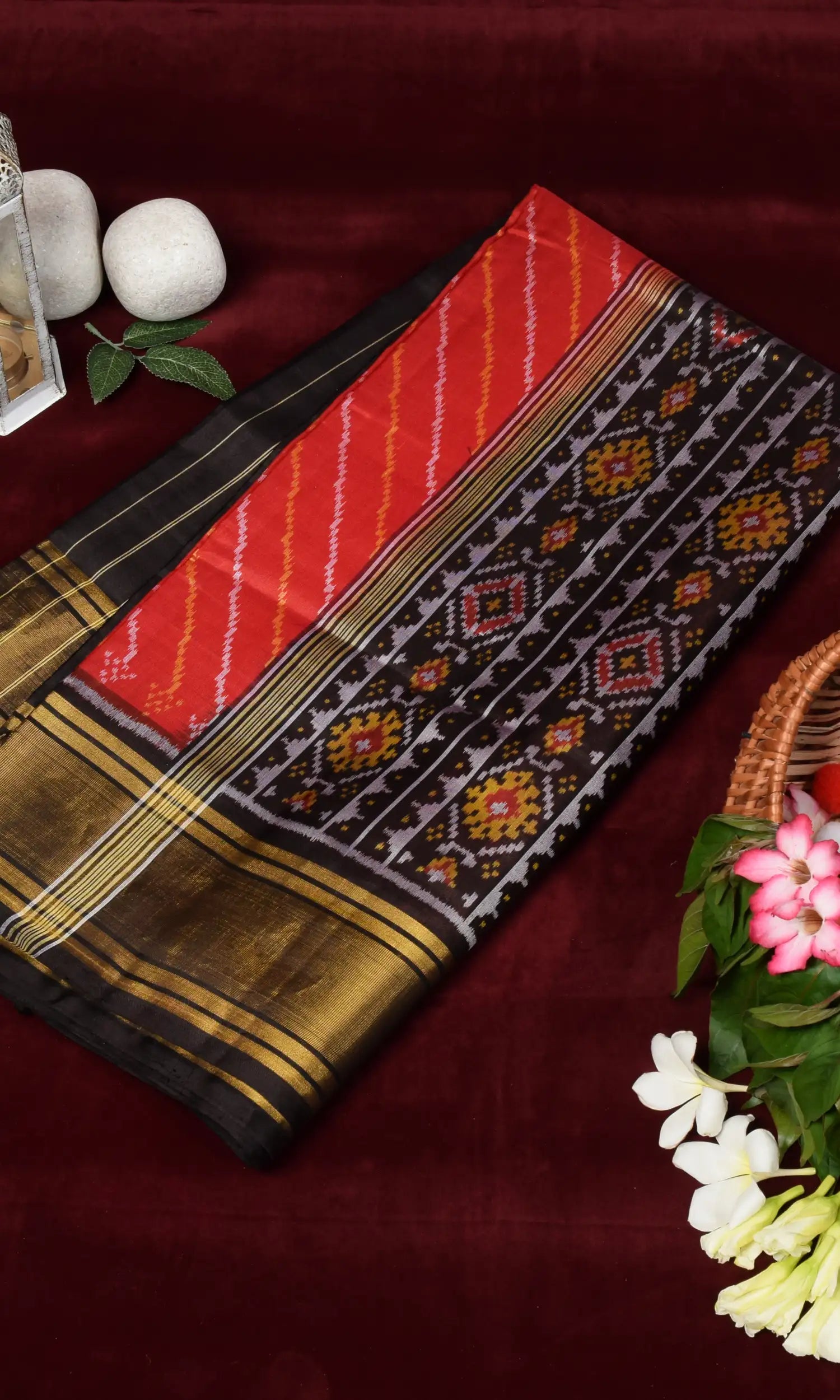 Rajkoti Patola Saree