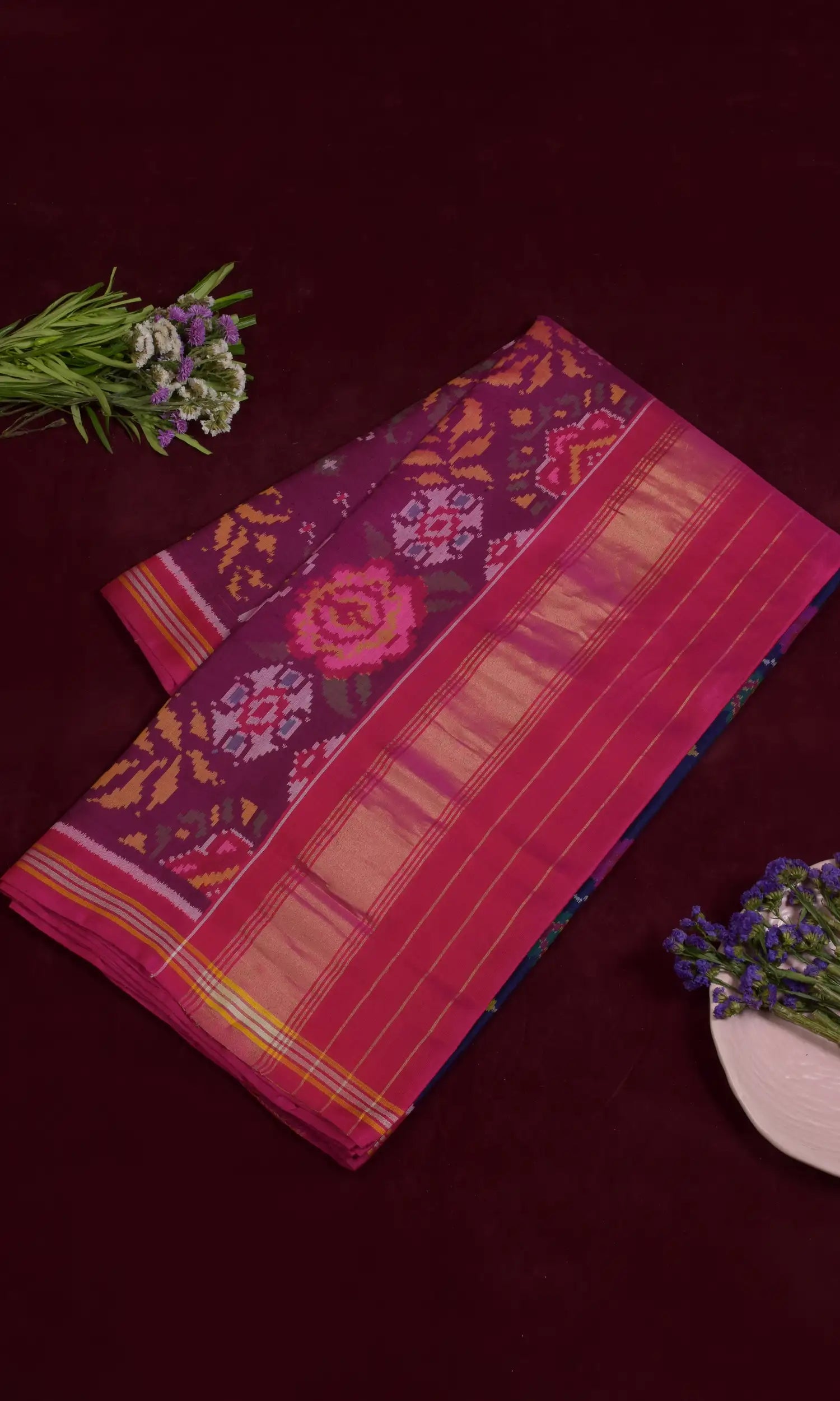 Single Ikat Patola Saree