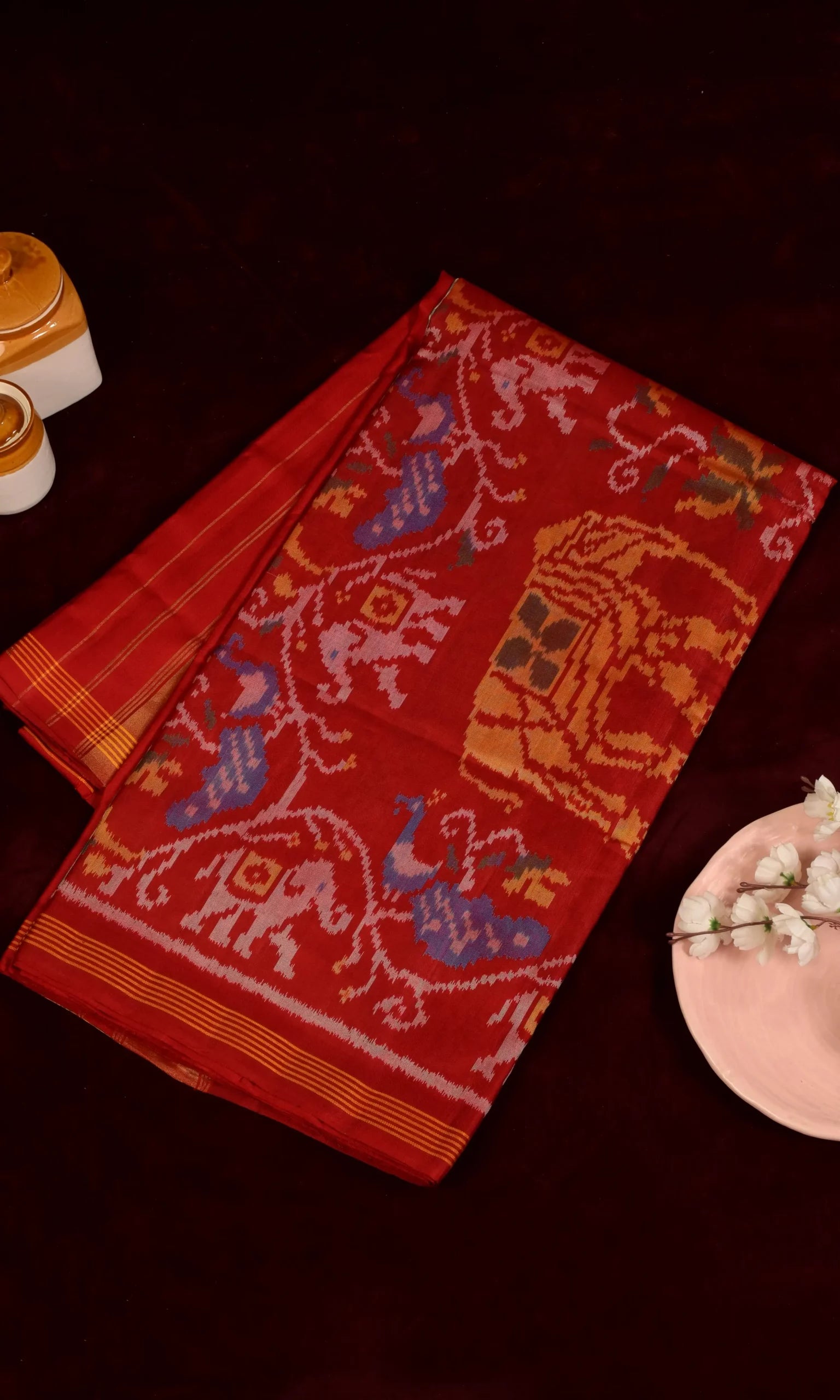Single Ikat Patola Saree