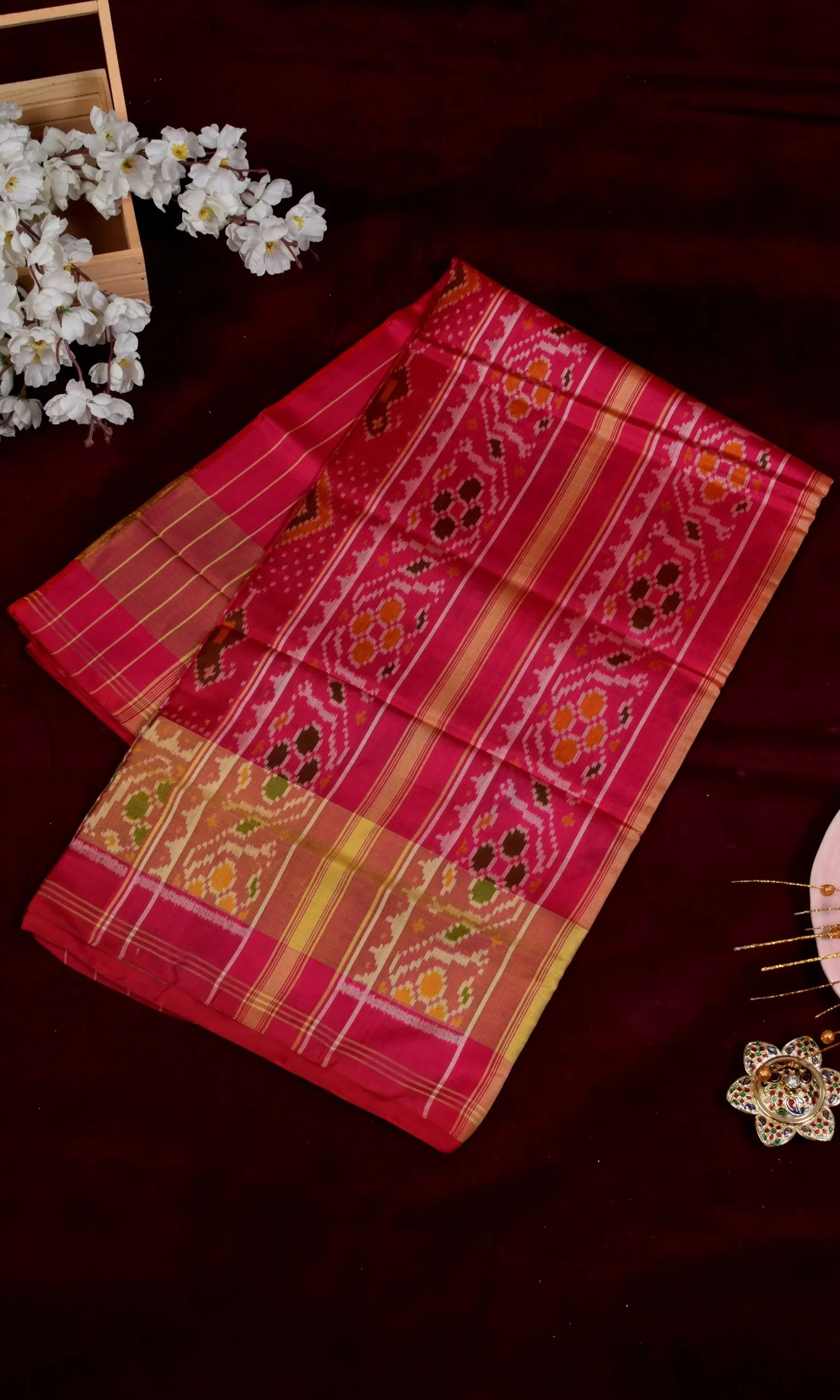 Rajkoti Patola Saree