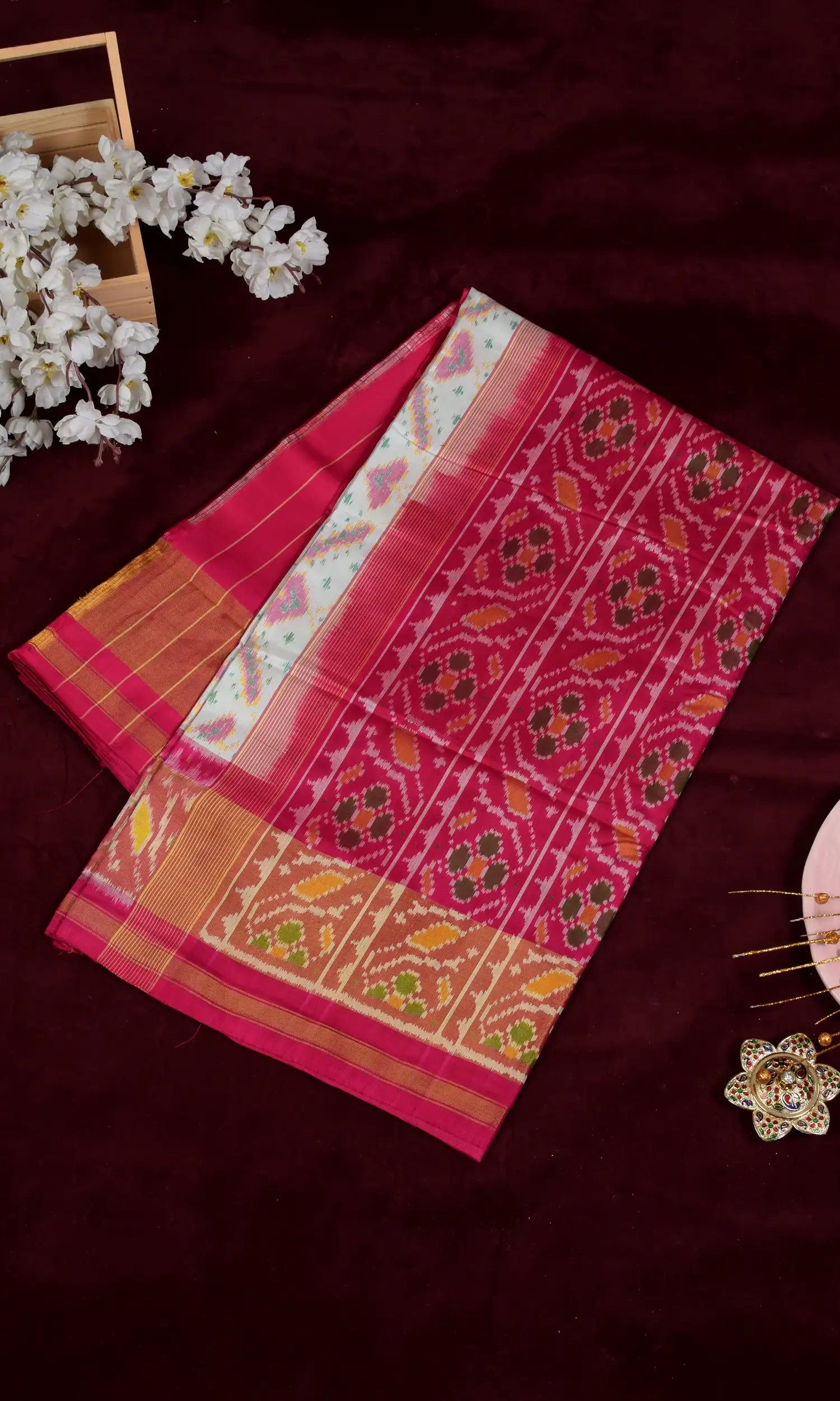 Rajkoti Patola Saree