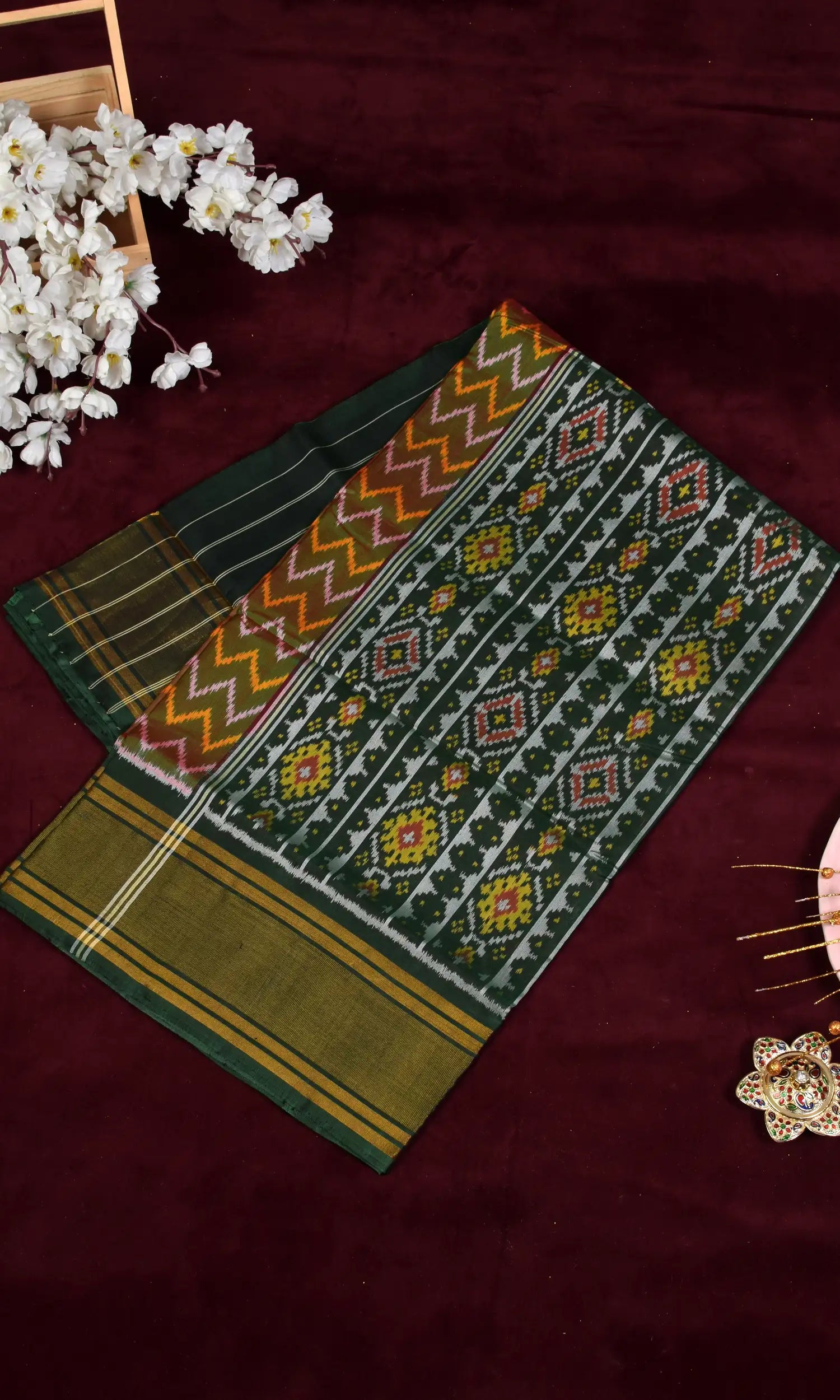 Rajkoti Patola Saree