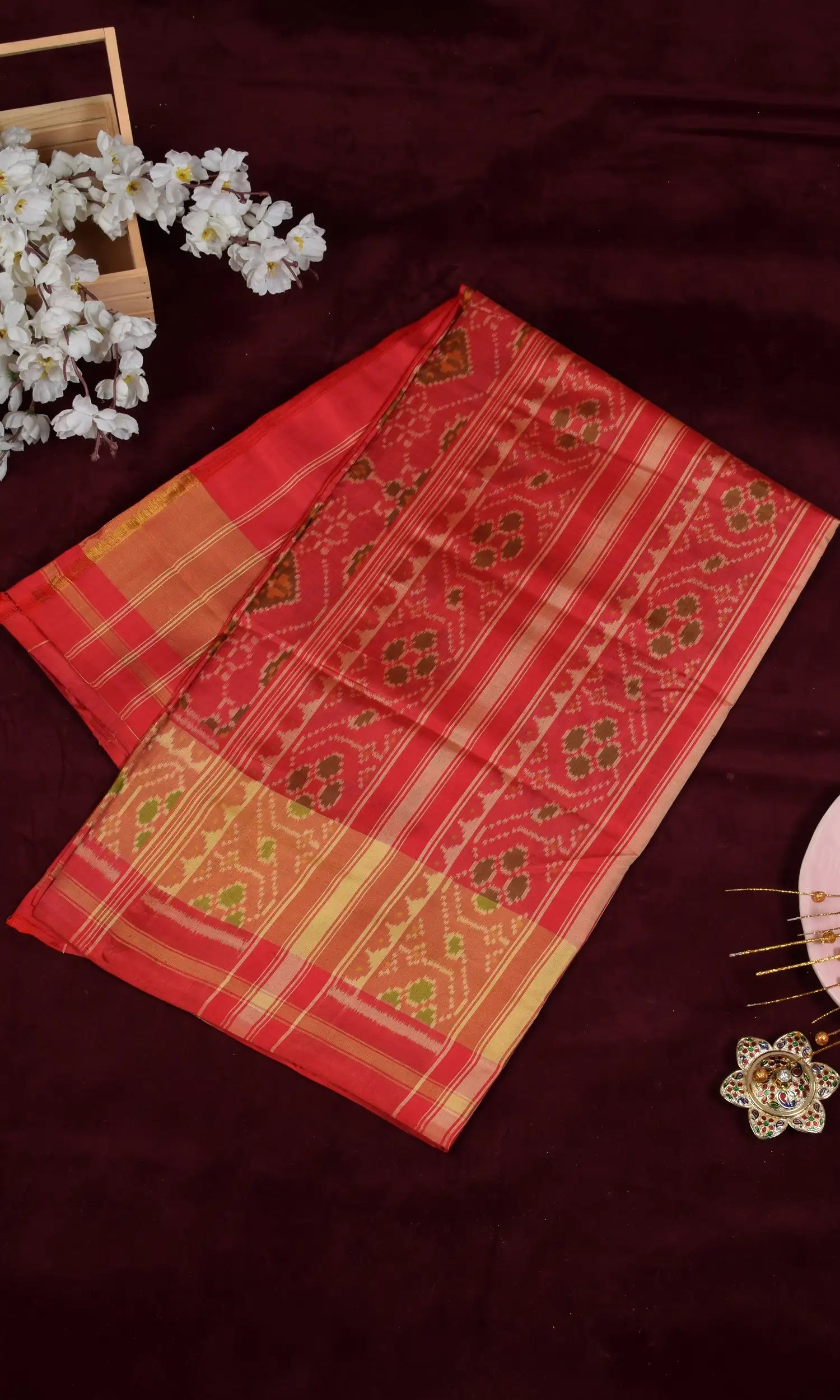 Rajkoti Patola Saree