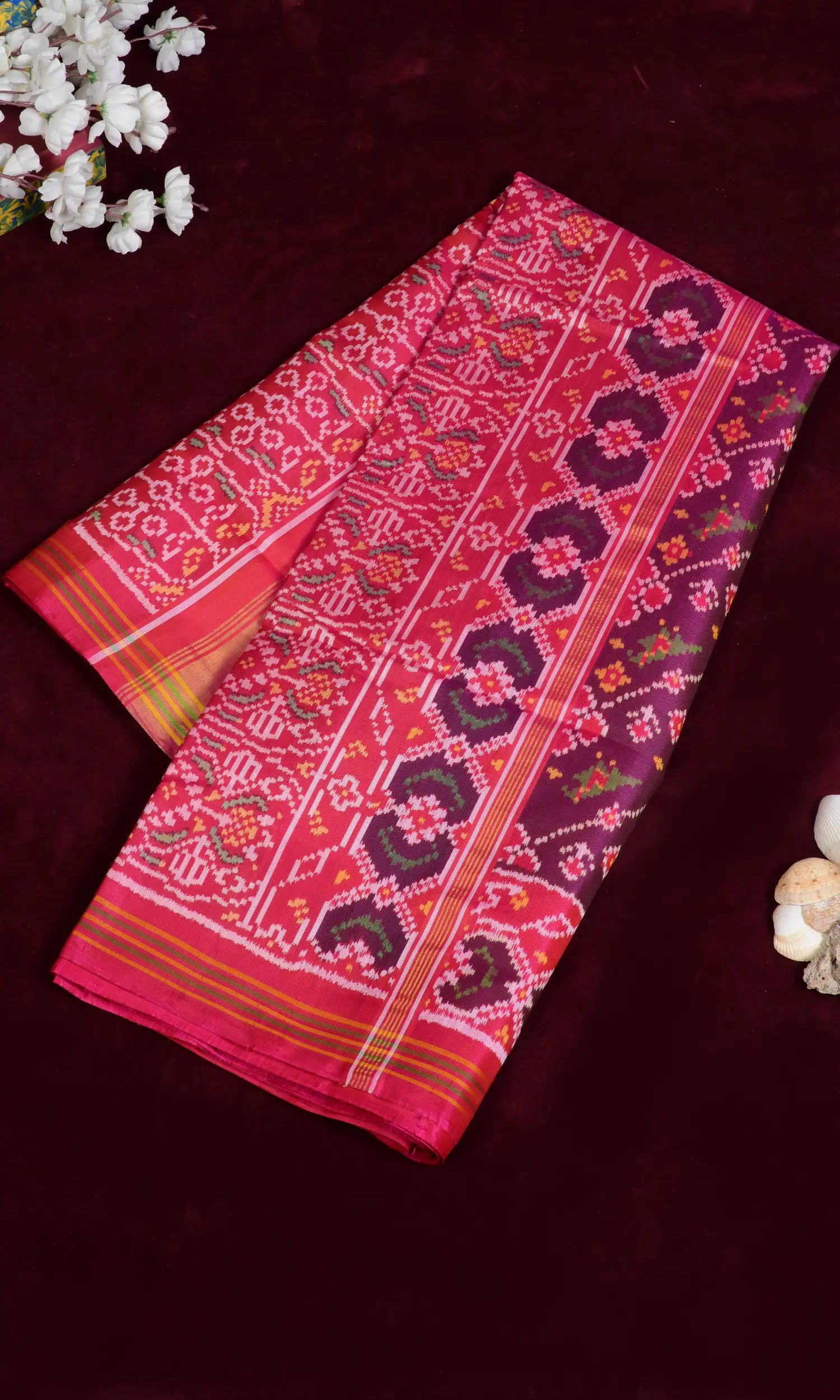 Single Ikat Patola Saree