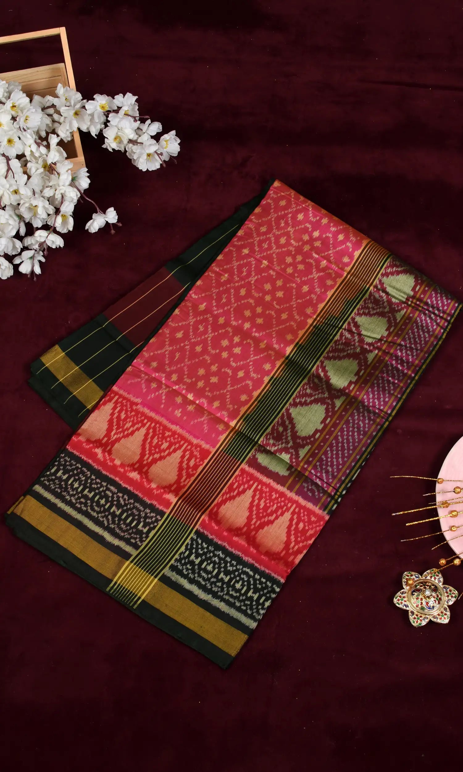 Rajkoti Patola Saree