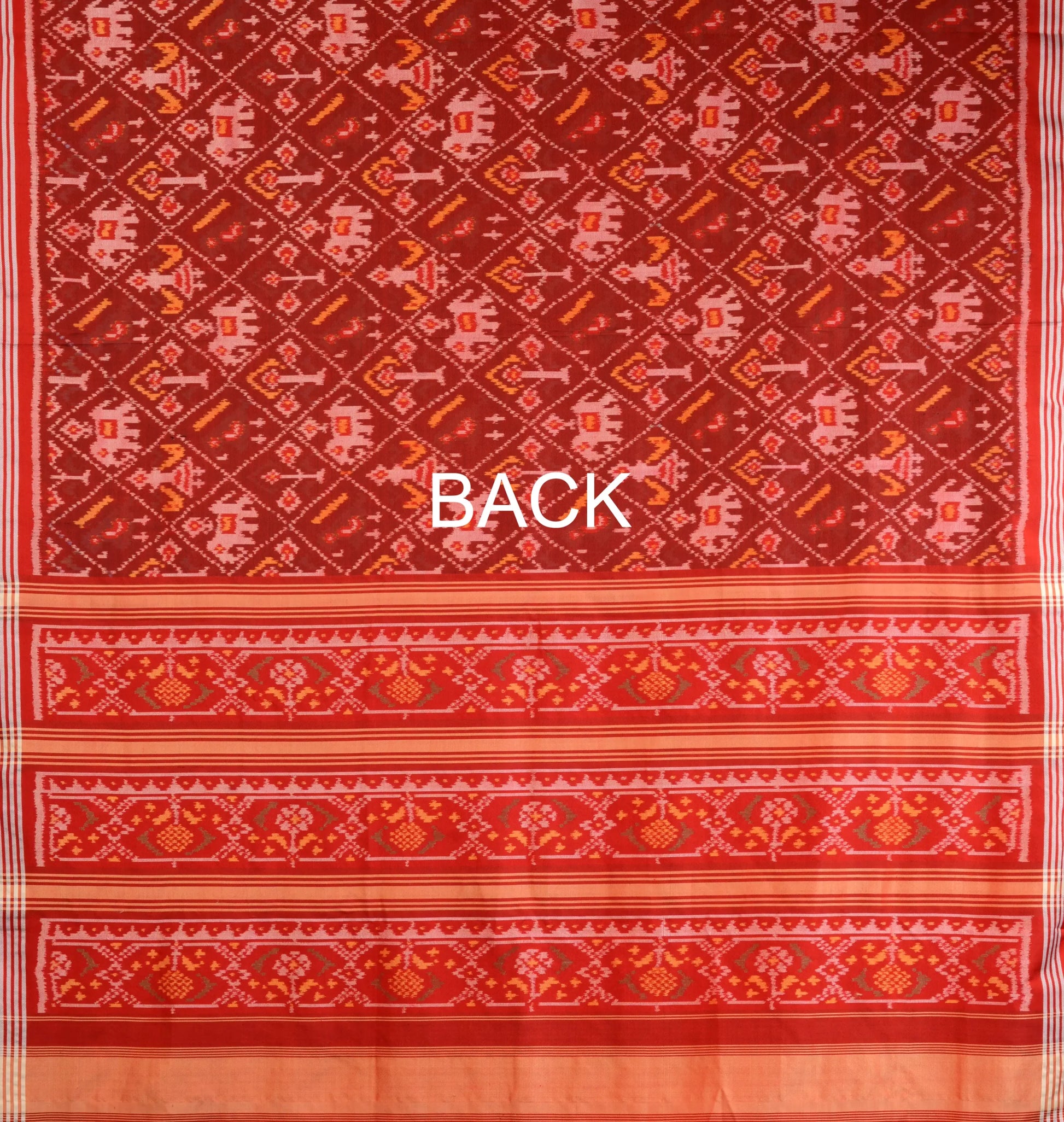 Twill Weave Patola Saree