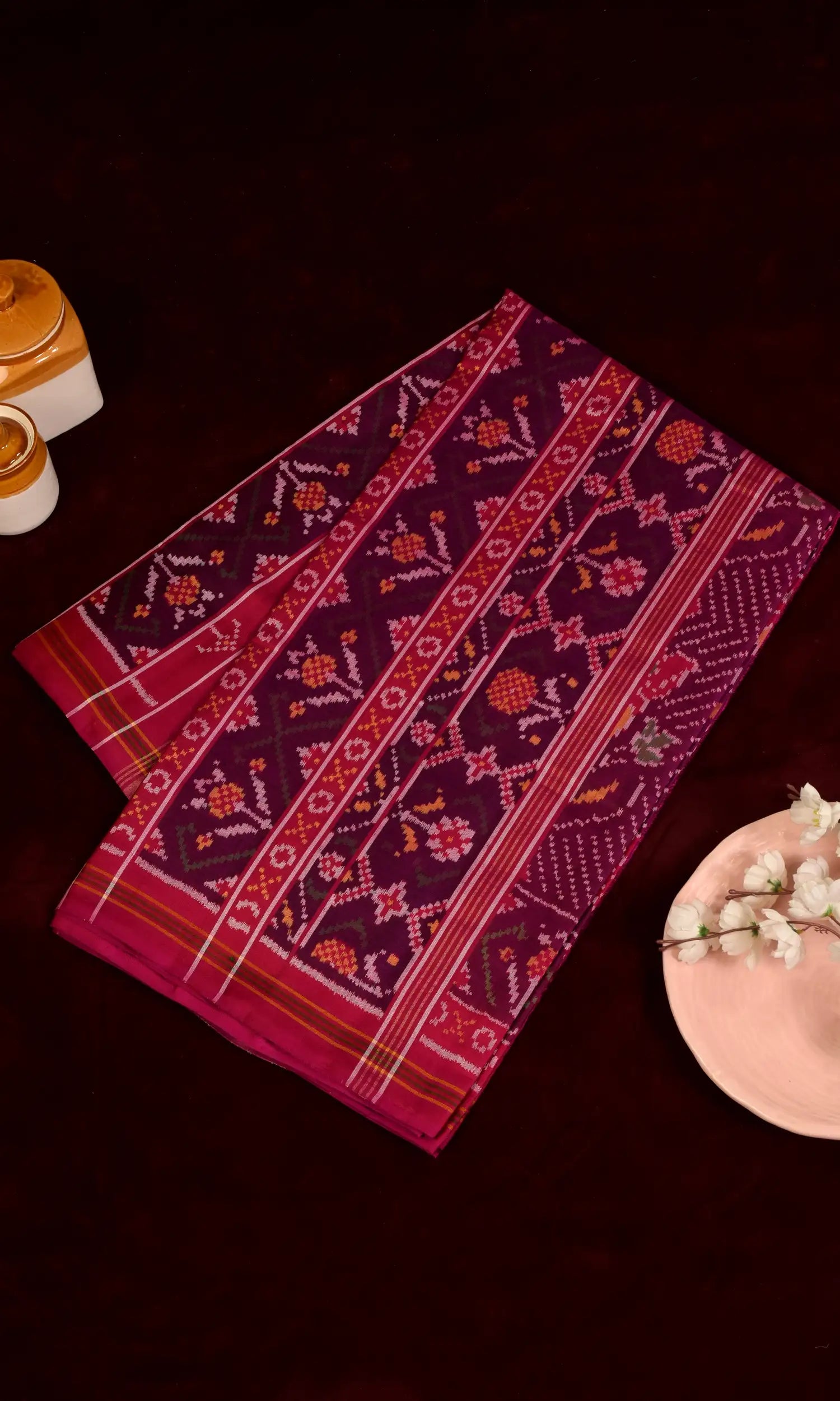 Double Ikat Patola Saree