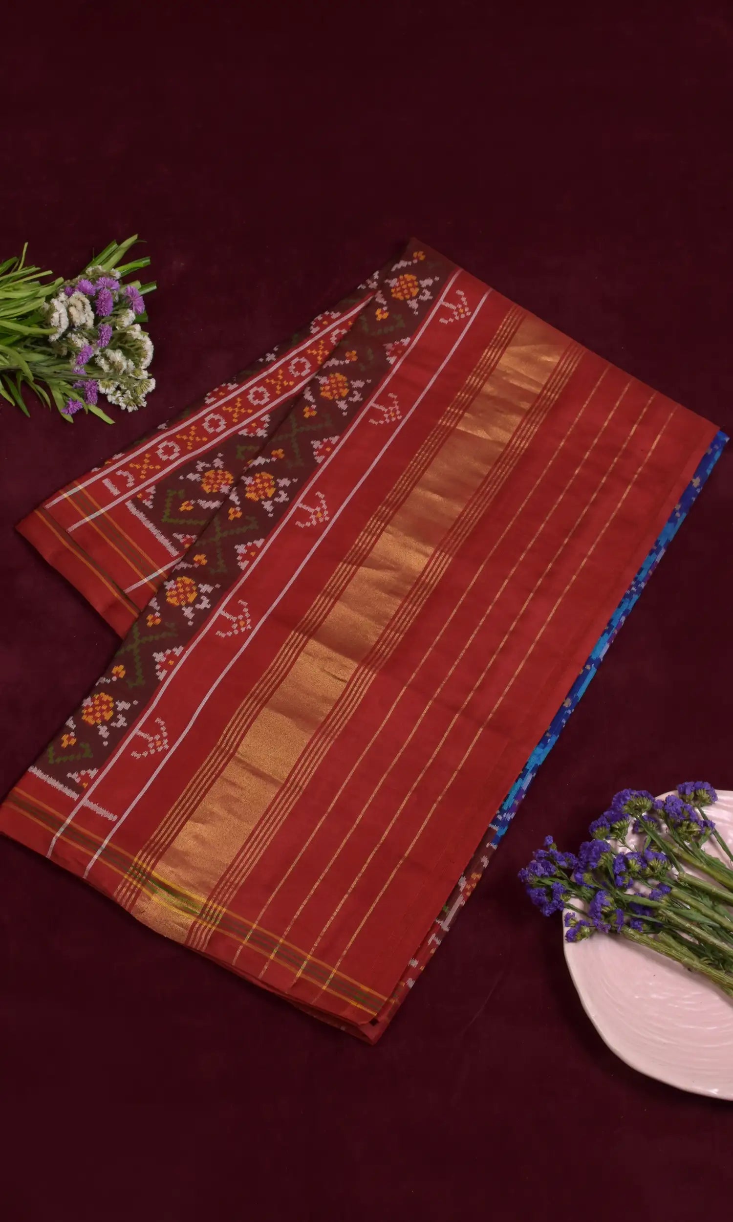 Single Ikat Patola Saree