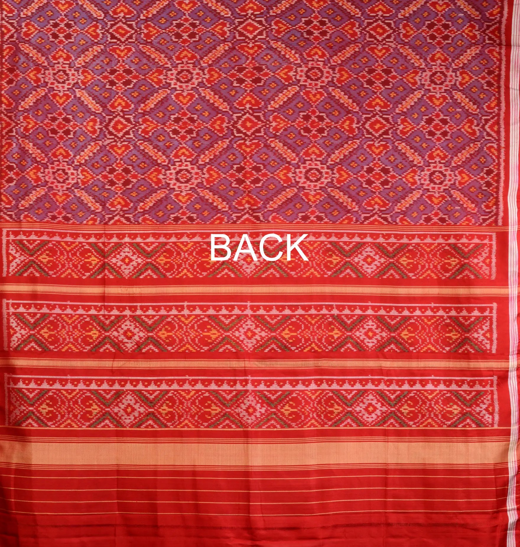 Twill Weave Patola Saree