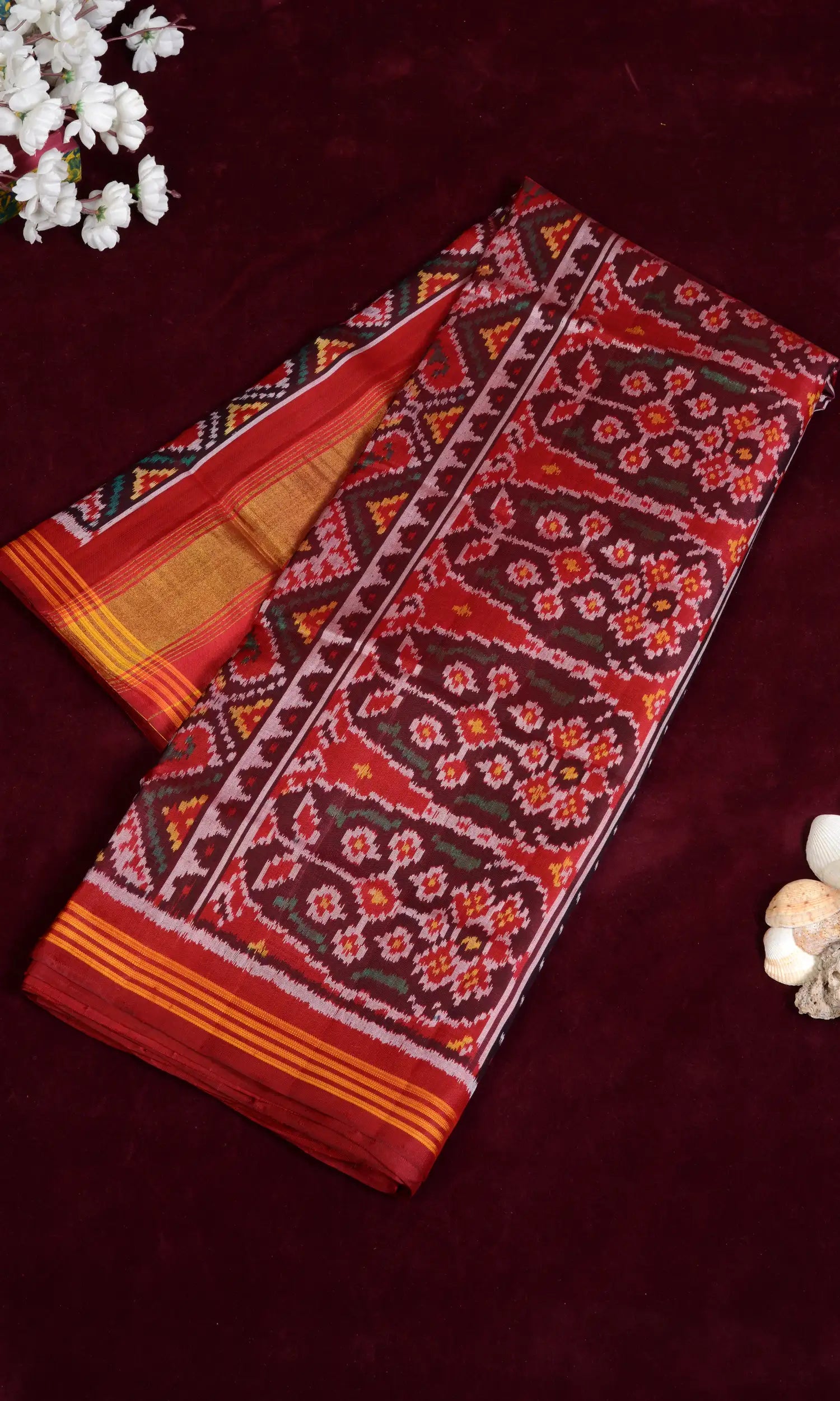 Single Ikat Patola Saree
