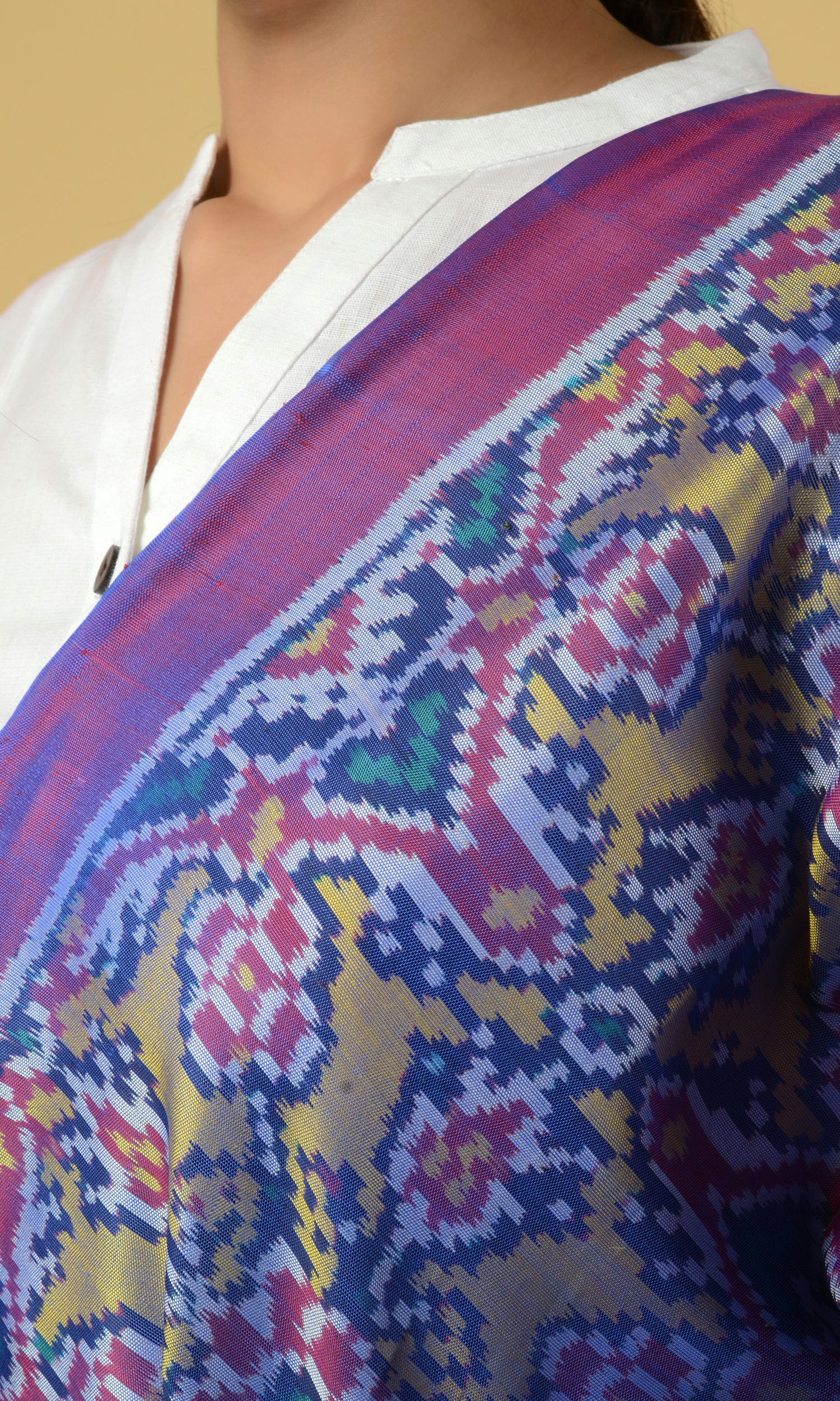 Single Ikat Patola Dupatta Chhabdi