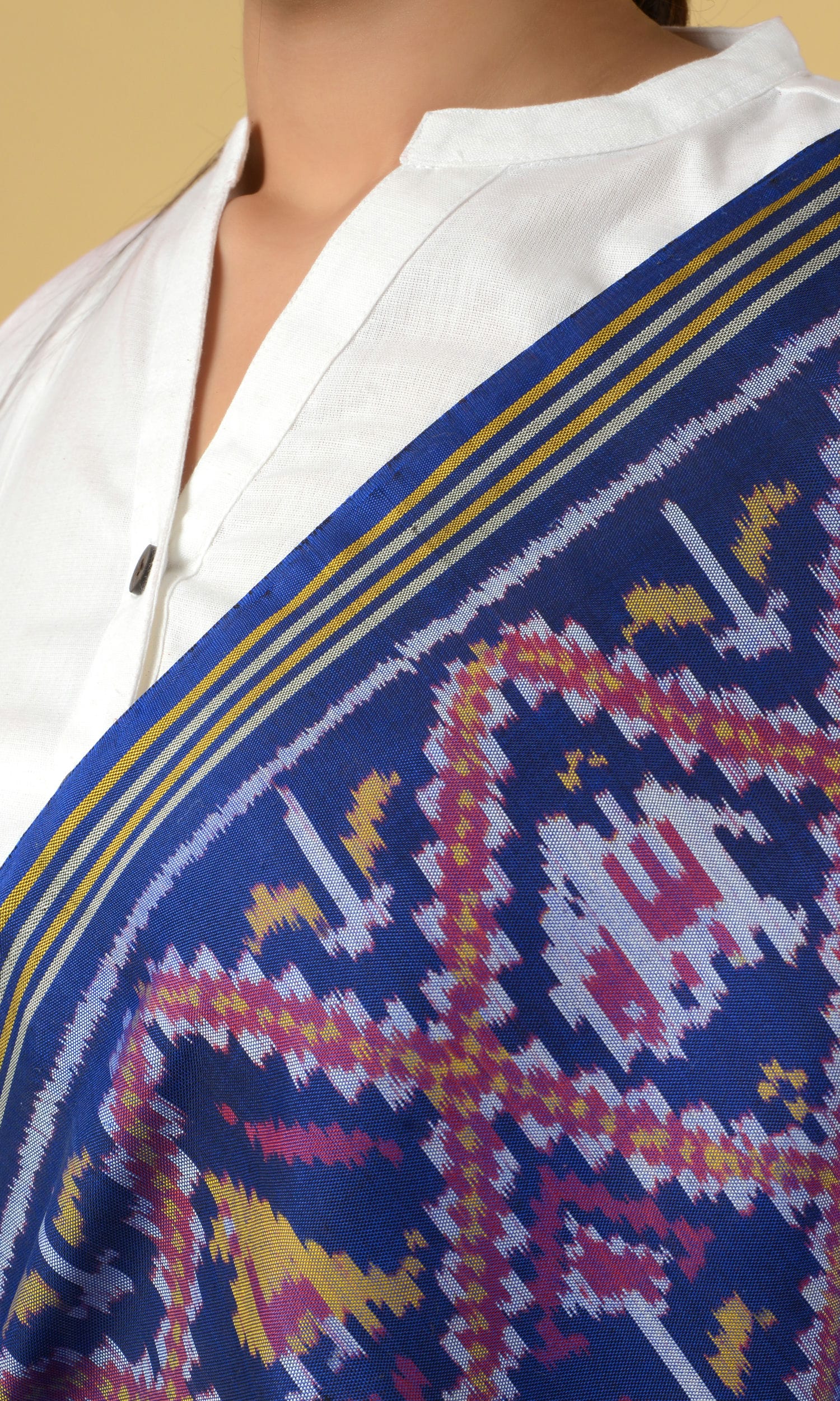 Single Ikat Patola Dupatta Nari Kunj