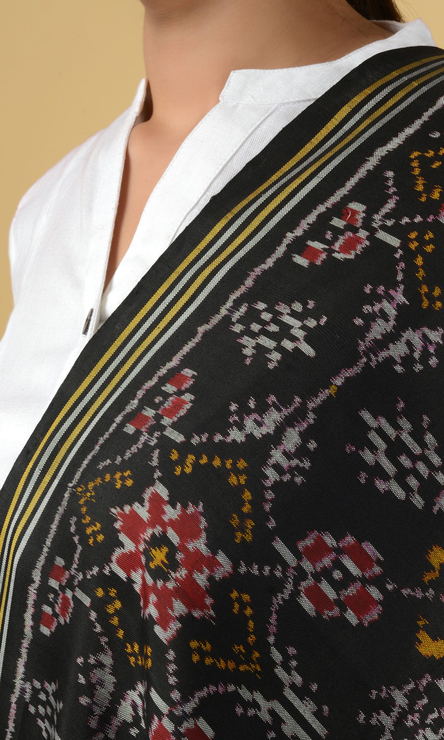 Single Ikat Patola Dupatta Chhabdi