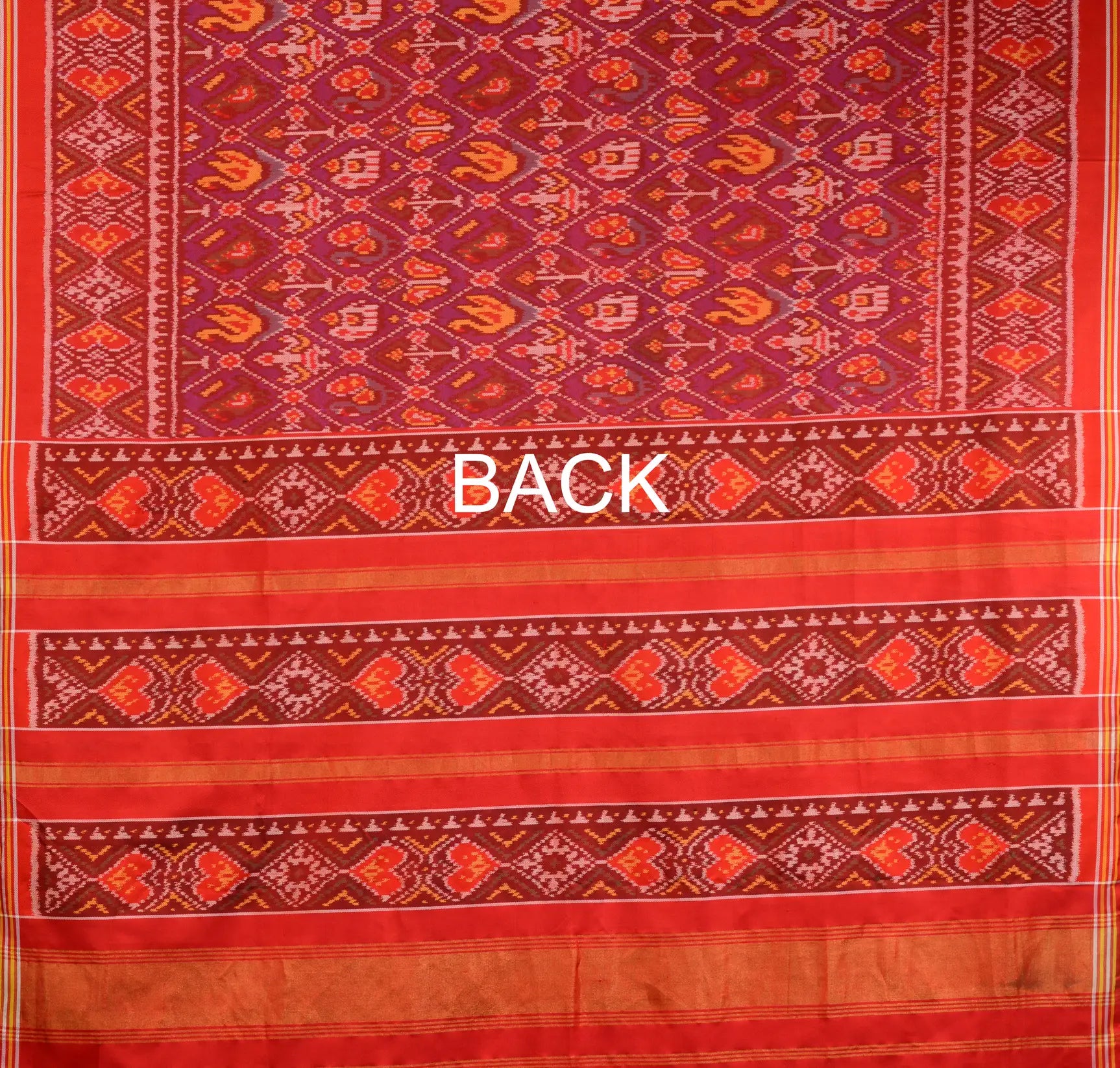 Twill Weave Patola Saree