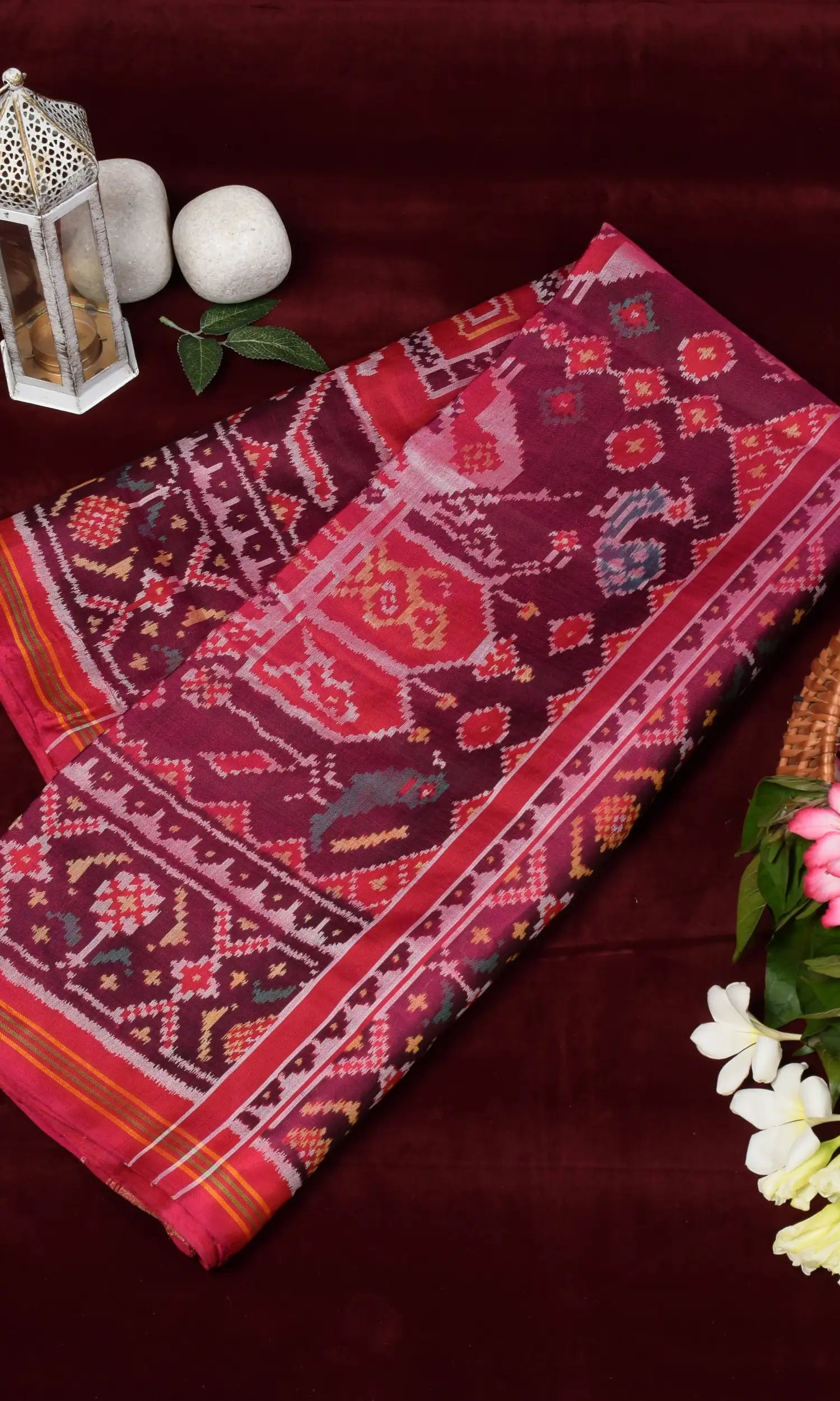 Single Ikat Patola Saree