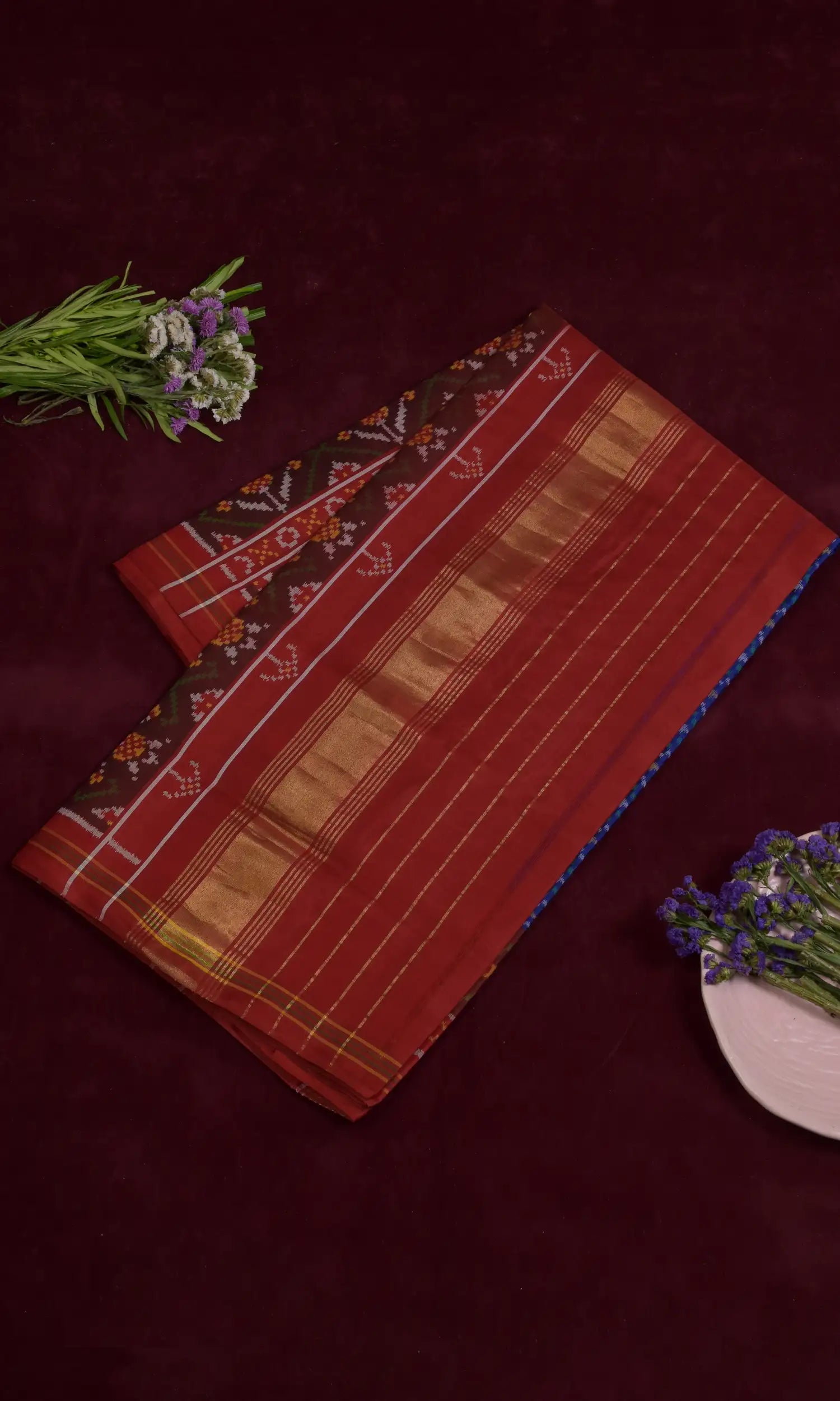 Single Ikat Patola Saree