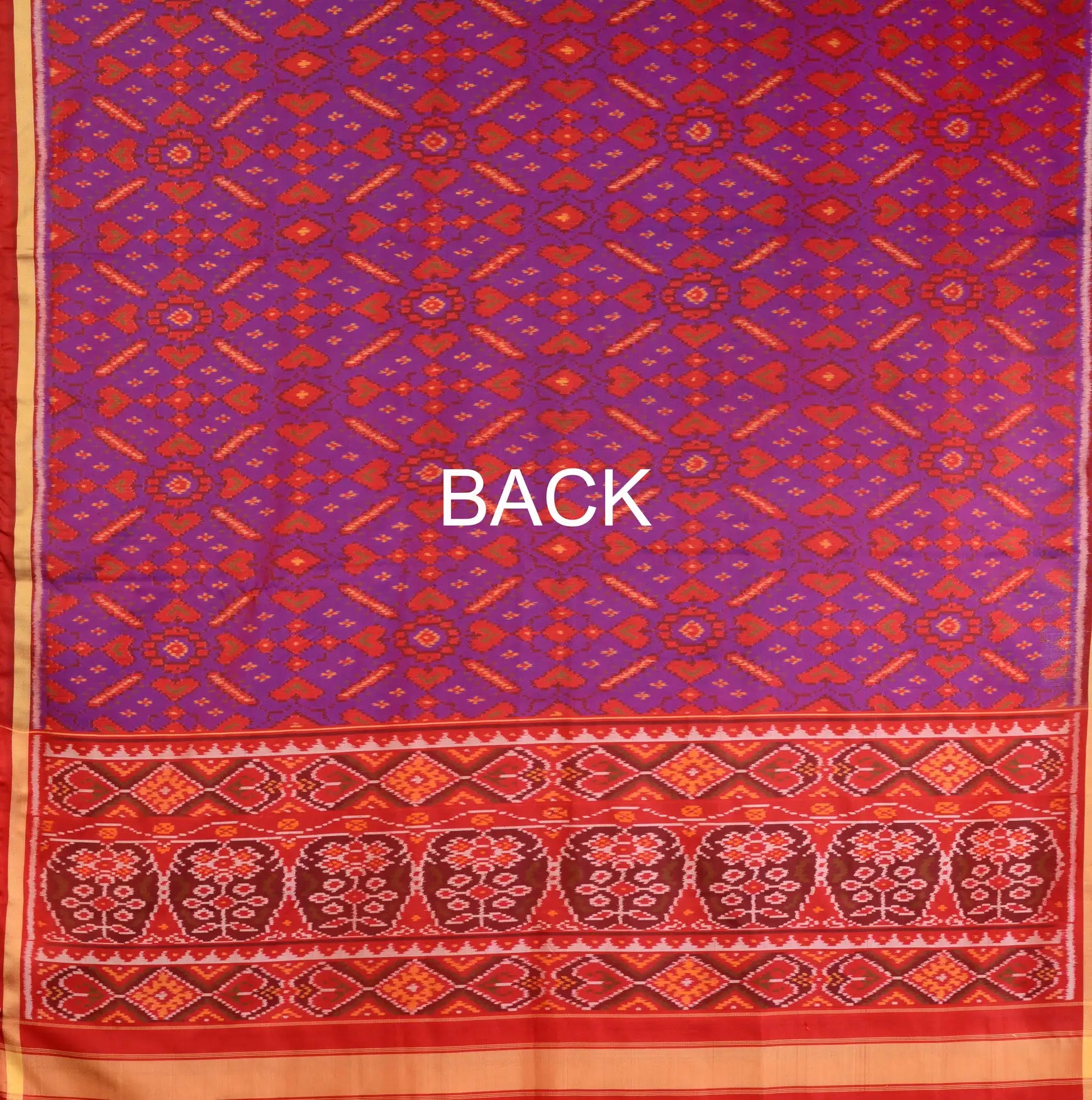 Twill Weave Patola Saree