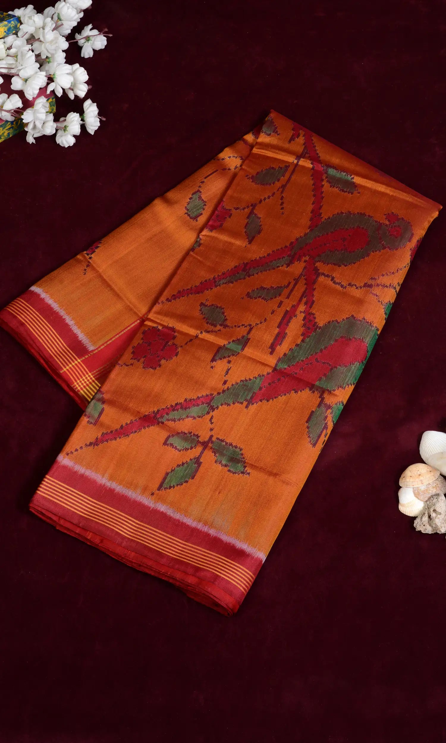 Single Ikat Patola Saree