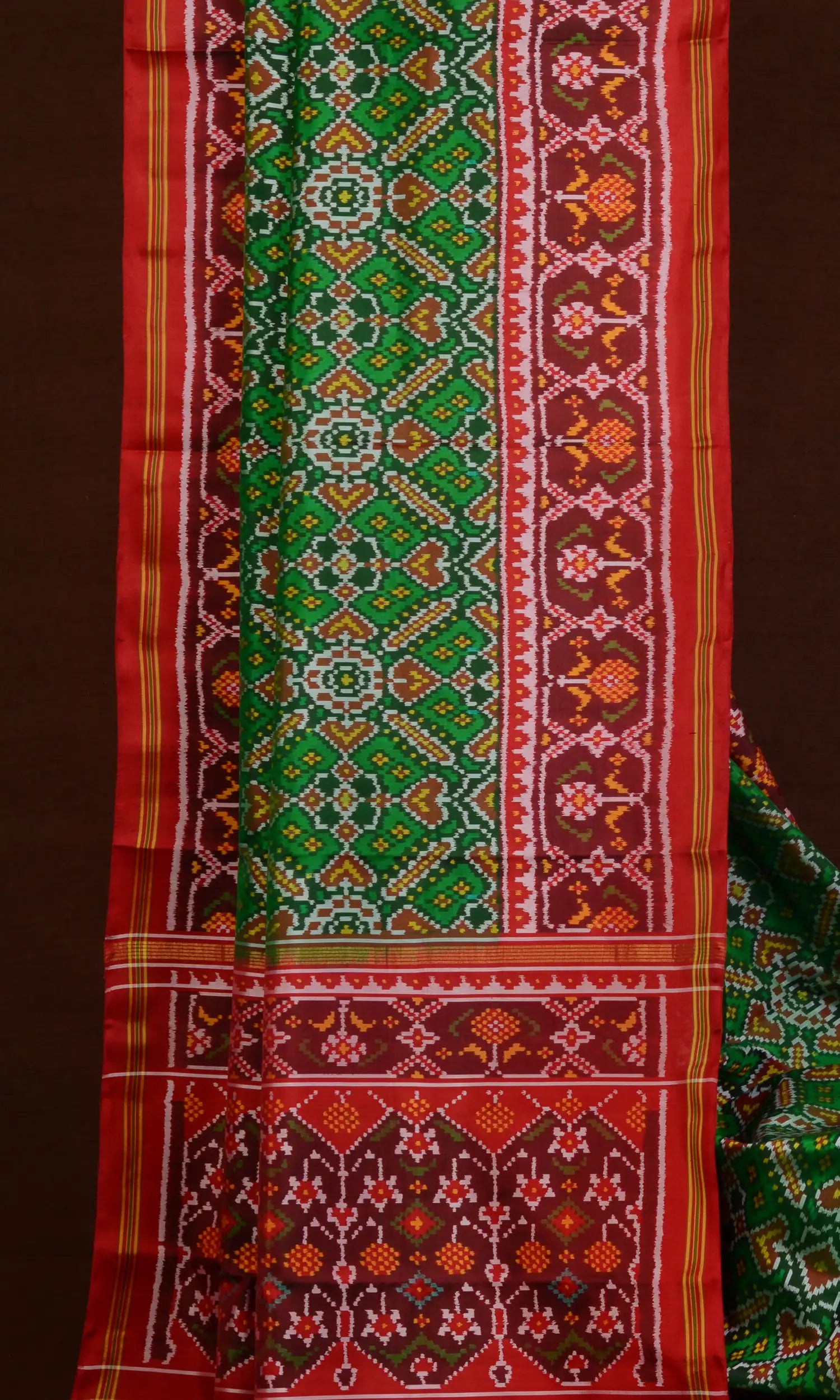 Single Ikat Patola Saree