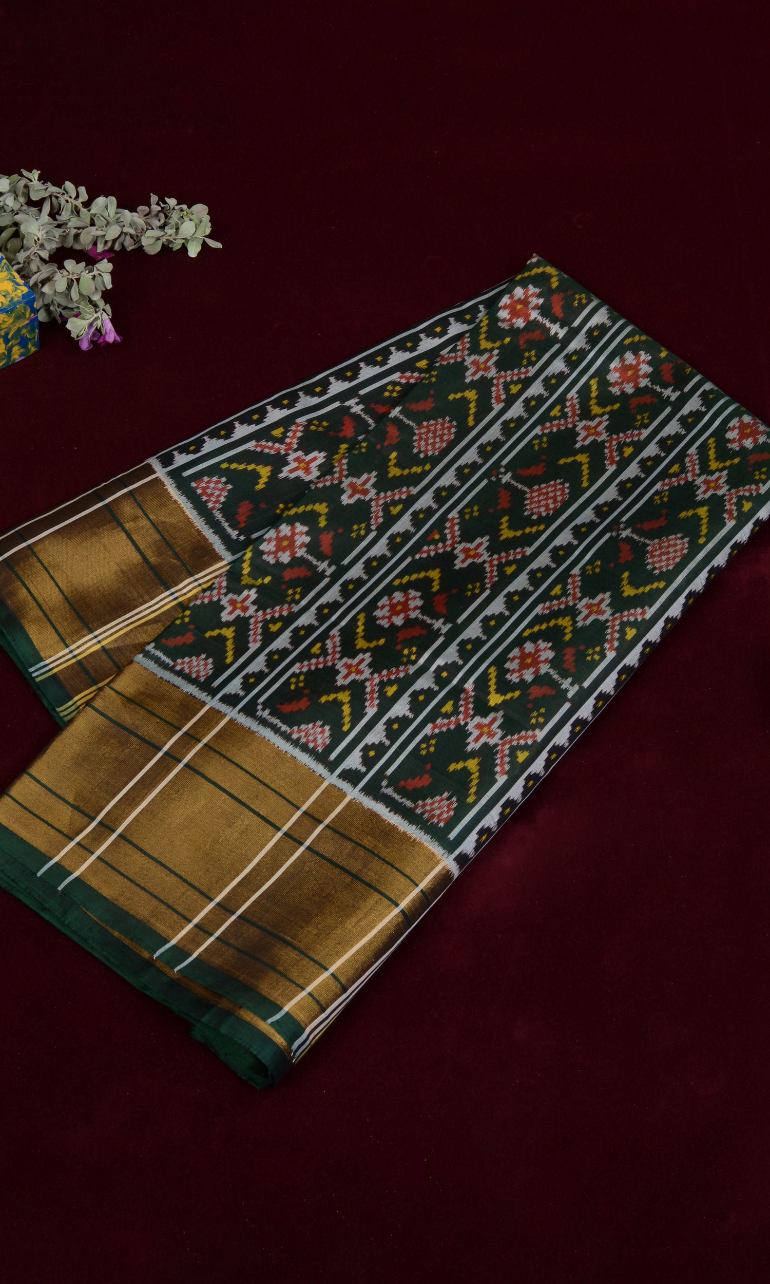 Rajkoti Patola Saree