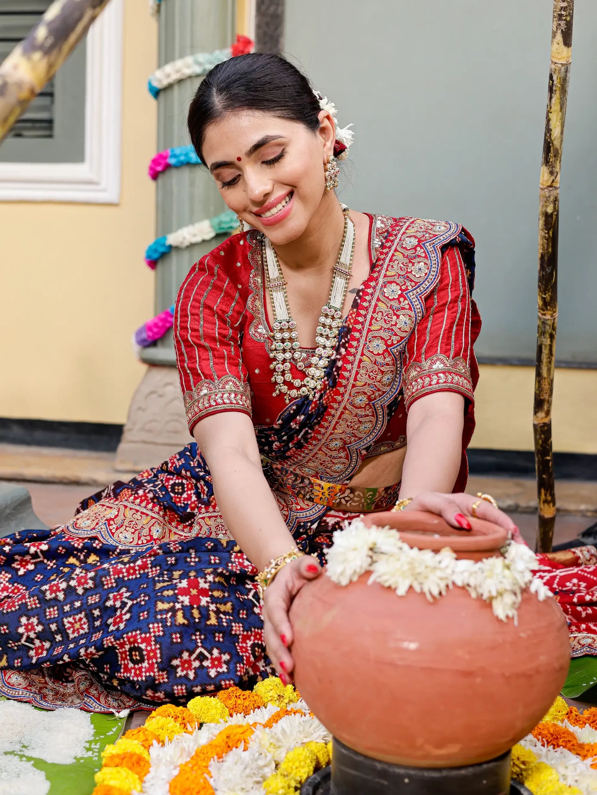 Double Ikat Patola Saree