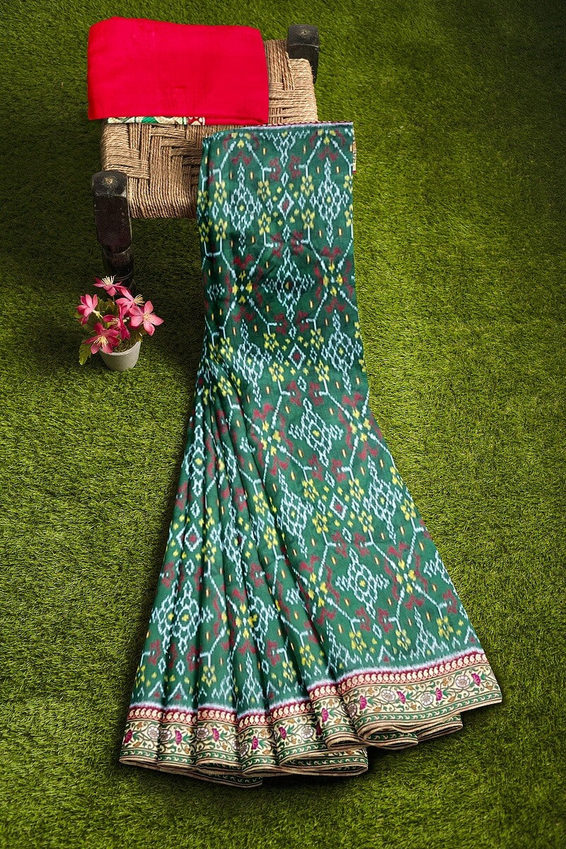 Paithani Single Ikkat Nau Ratan