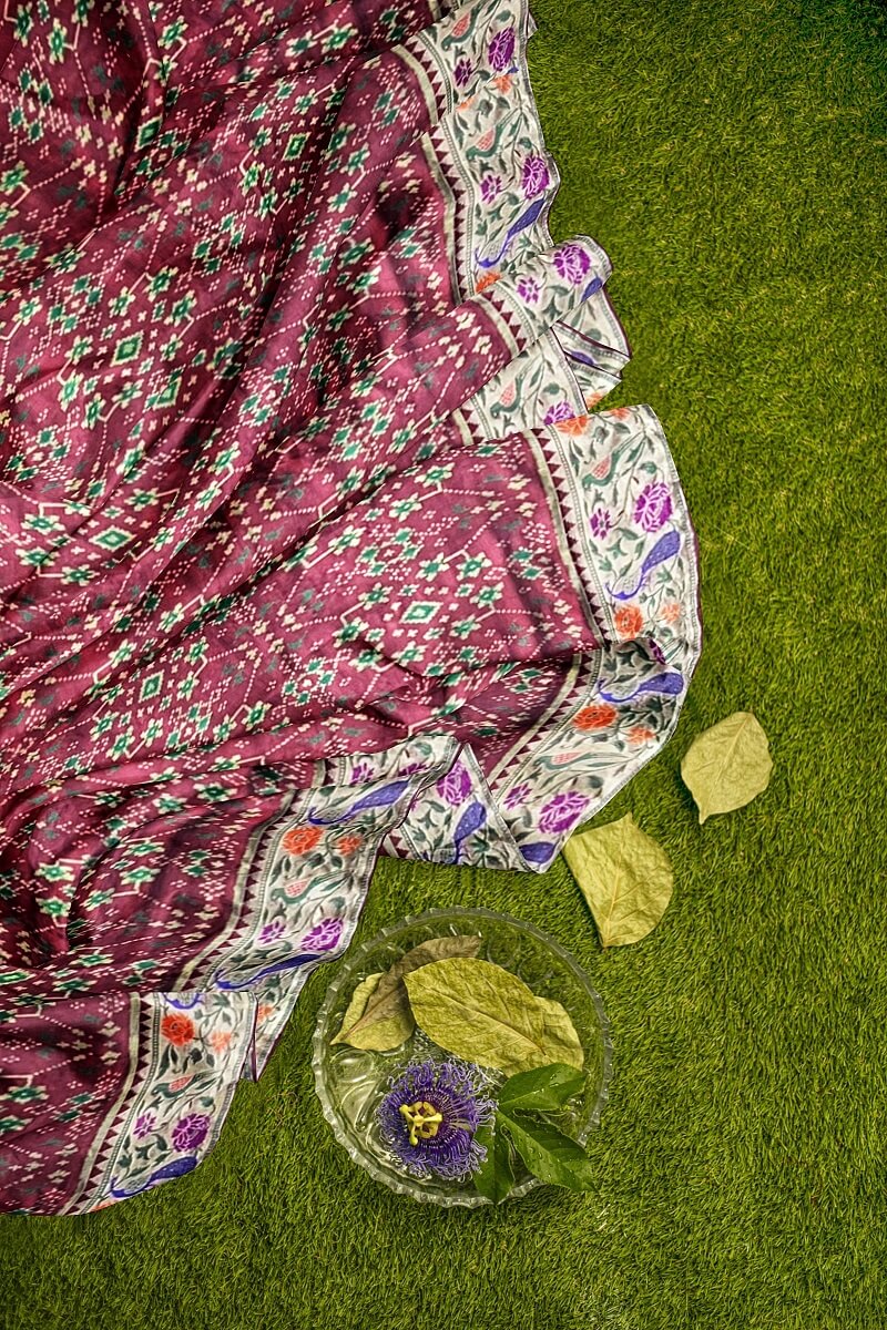 Paithani Single Ikkat Nau Ratan