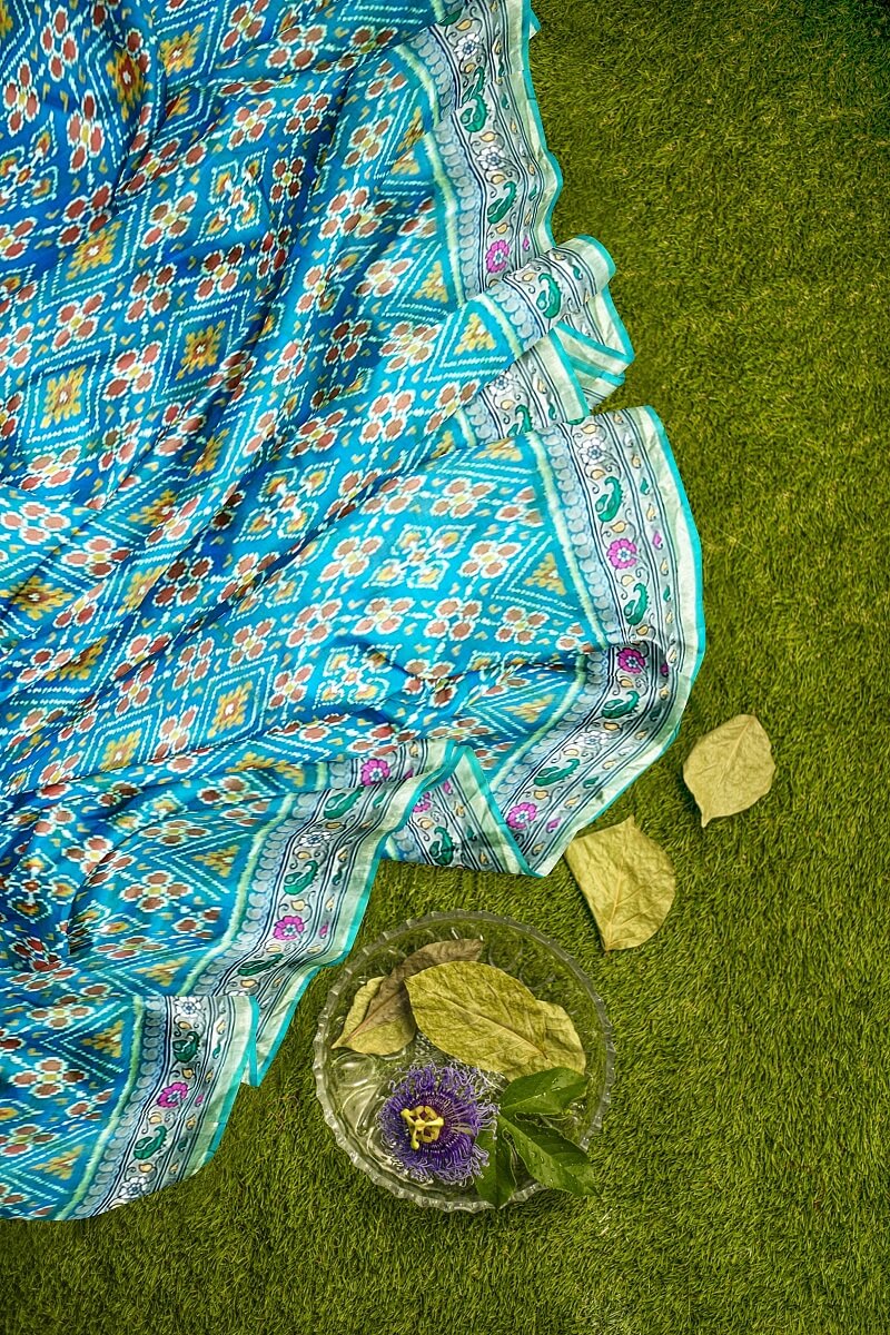 Paithani Single Ikkat Chanda