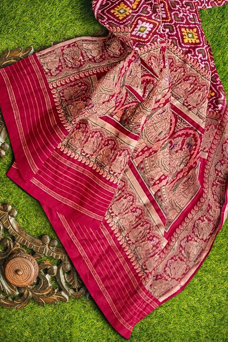 Banarasi Single Ikkat Chanda