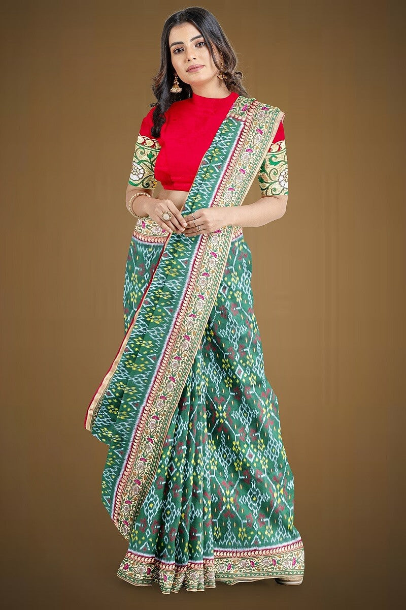 Paithani Single Ikkat Nau Ratan
