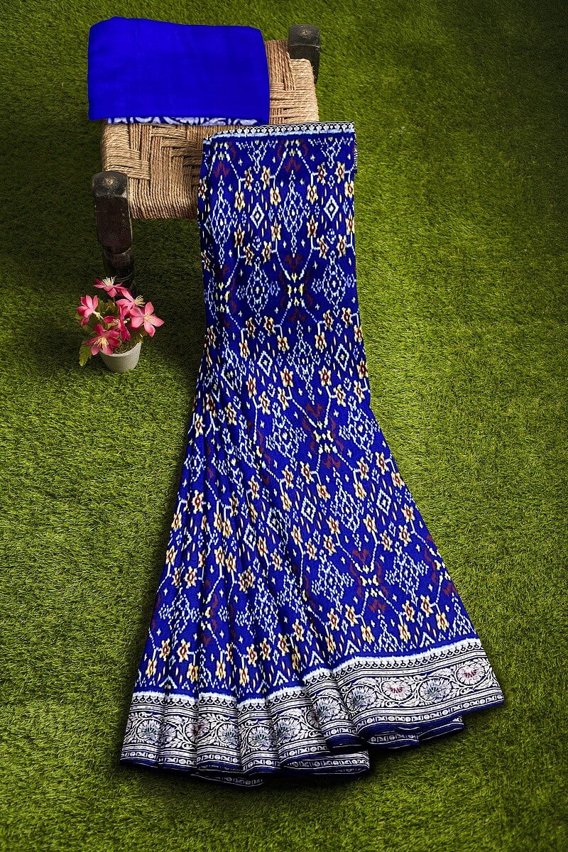 Patola By Navdip Tundiya Banarasi Single Ikkat Nau Ratan Saree Memorable 25
