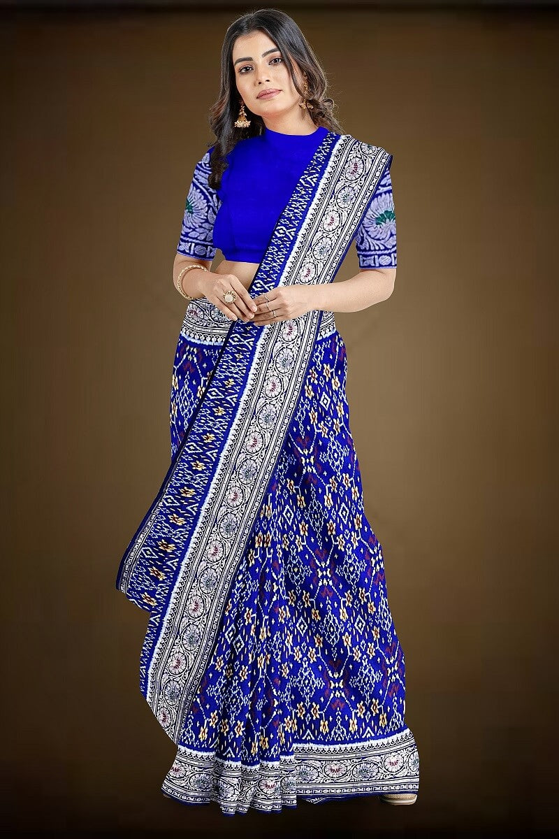 Patola By Navdip Tundiya Banarasi Single Ikkat Nau Ratan Saree Memorable 25