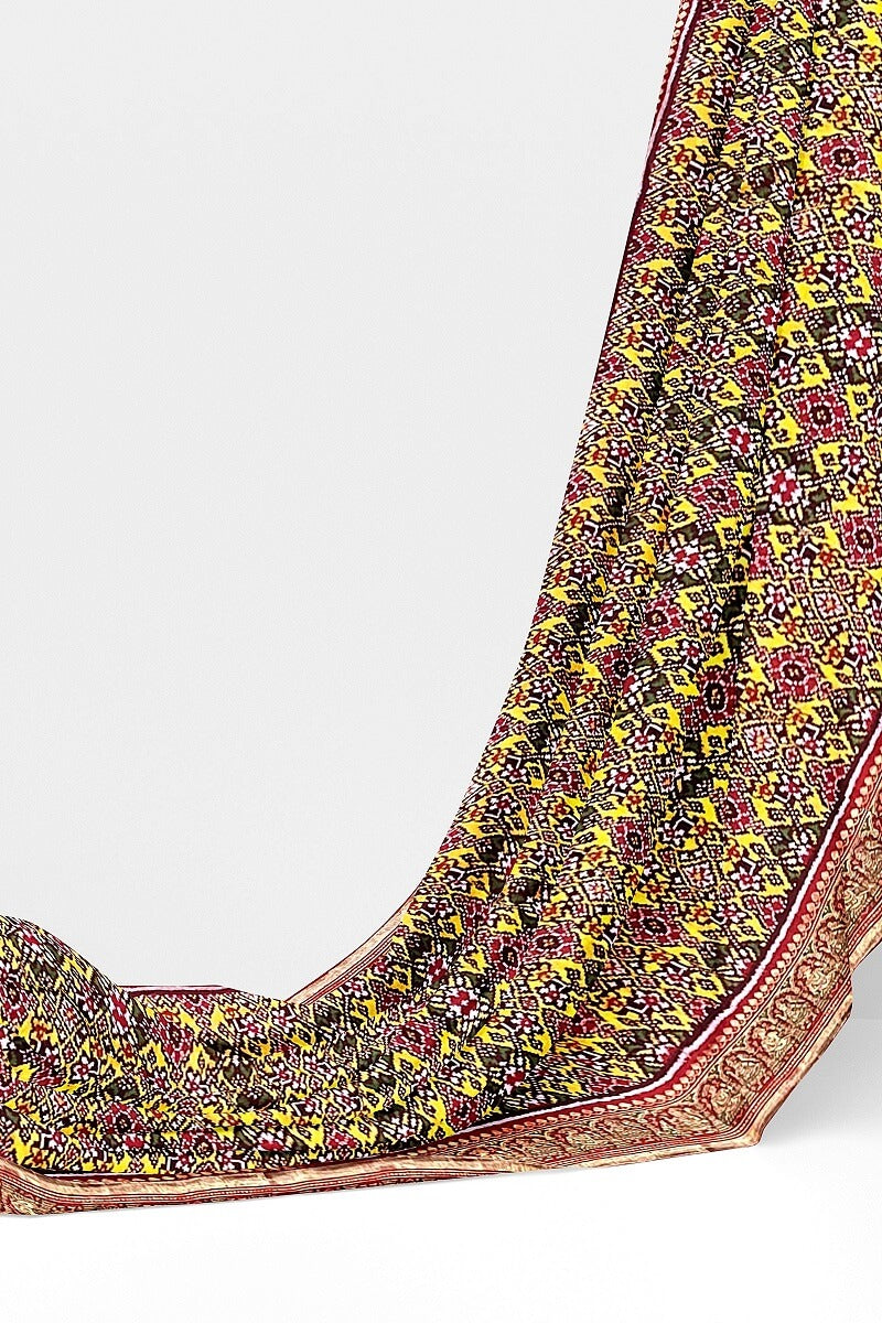 Patola By Navdip Tundiya Banarasi Single Ikkat Nau Ratan Memorable Saree 26