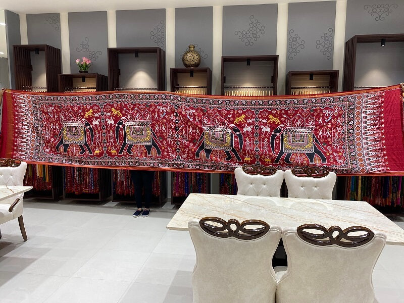 Double Ikat Patola Saree