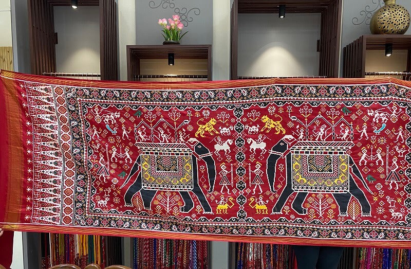 Double Ikat Patola Saree