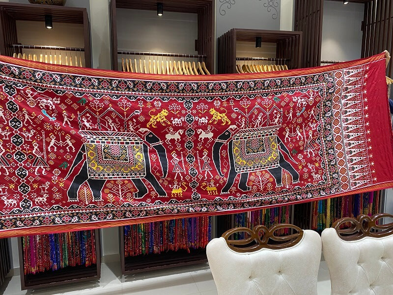 Double Ikat Patola Saree