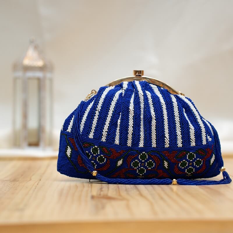 Moti Patola Beaded Clutch Laheriya Memorable 163