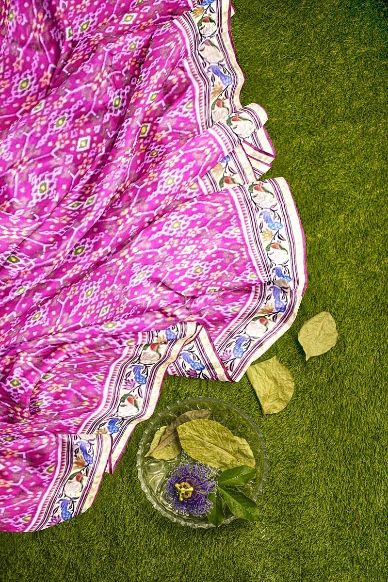 Patola By Navdip Tundiya Paithani Single Ikkat Nau Ratan Saree Memorable 24