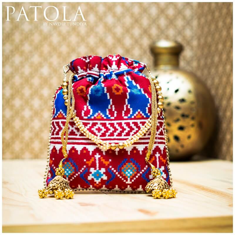Double Ikkat Patola Batwa Elephant flower Excellant1