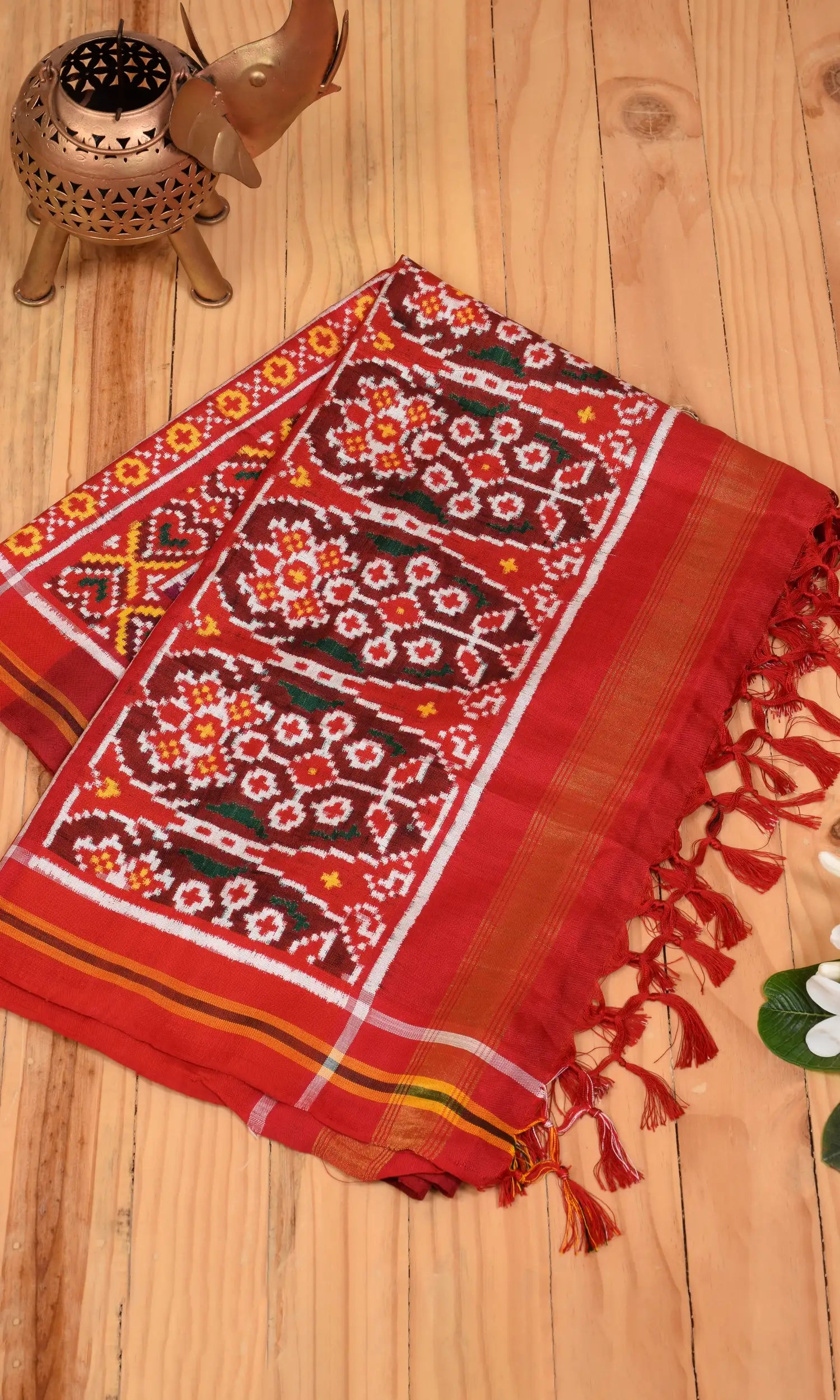 Double Ikat Patola Dupatta