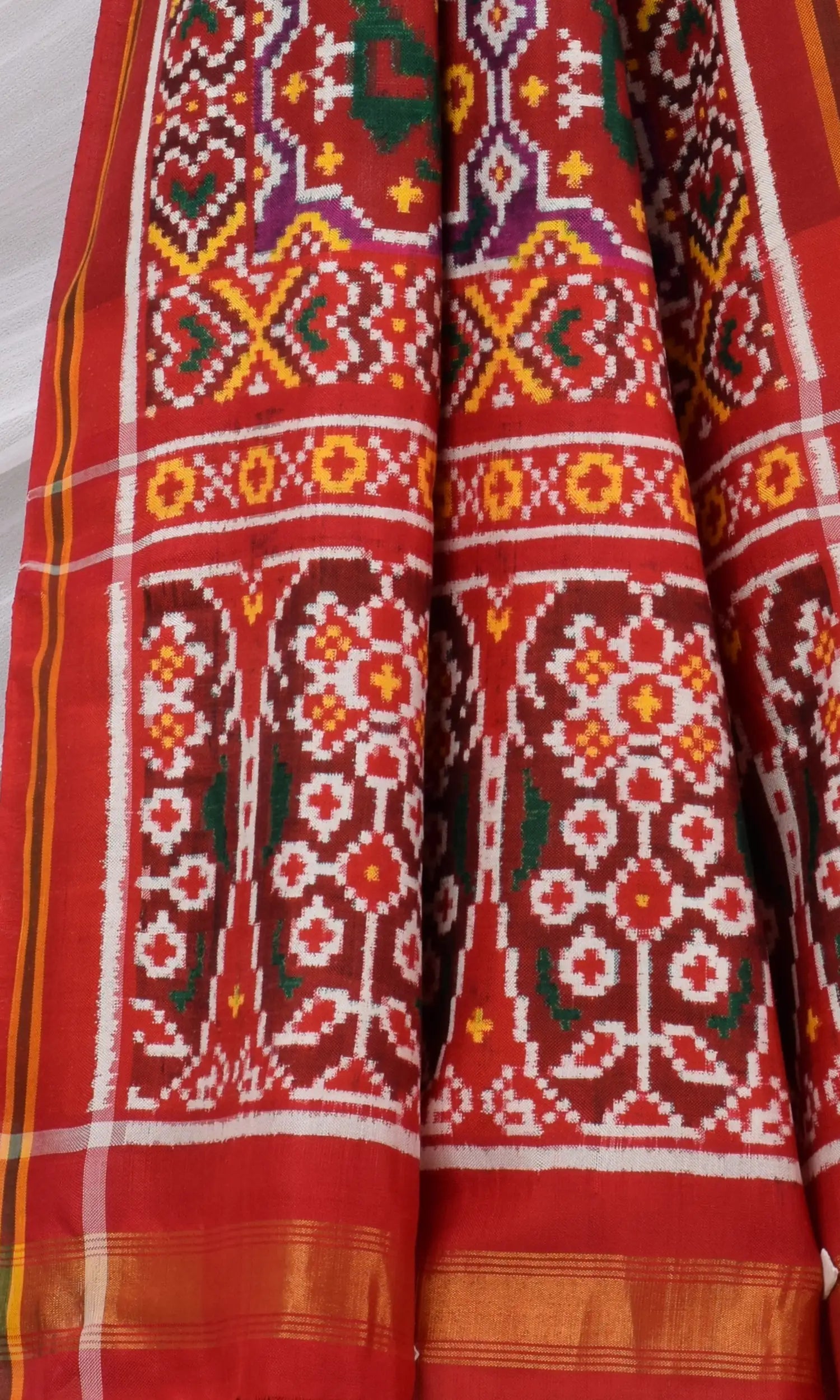 Double Ikat Patola Dupatta