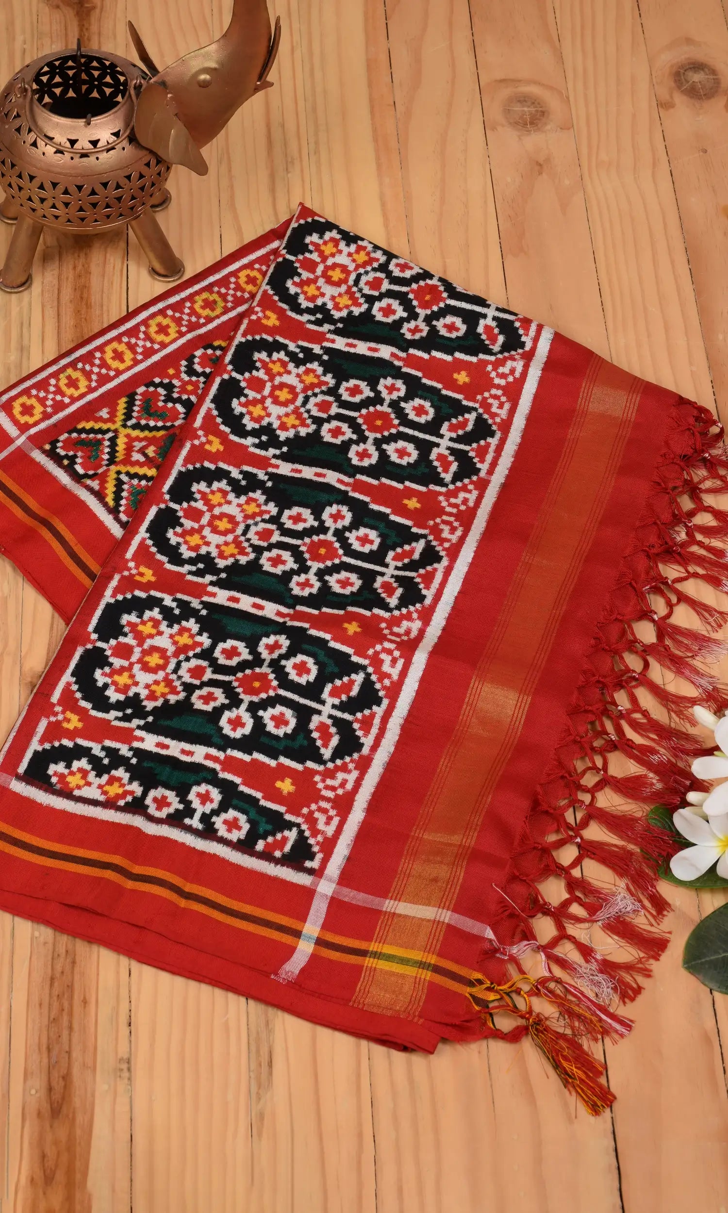 Double Ikat Patola Dupatta