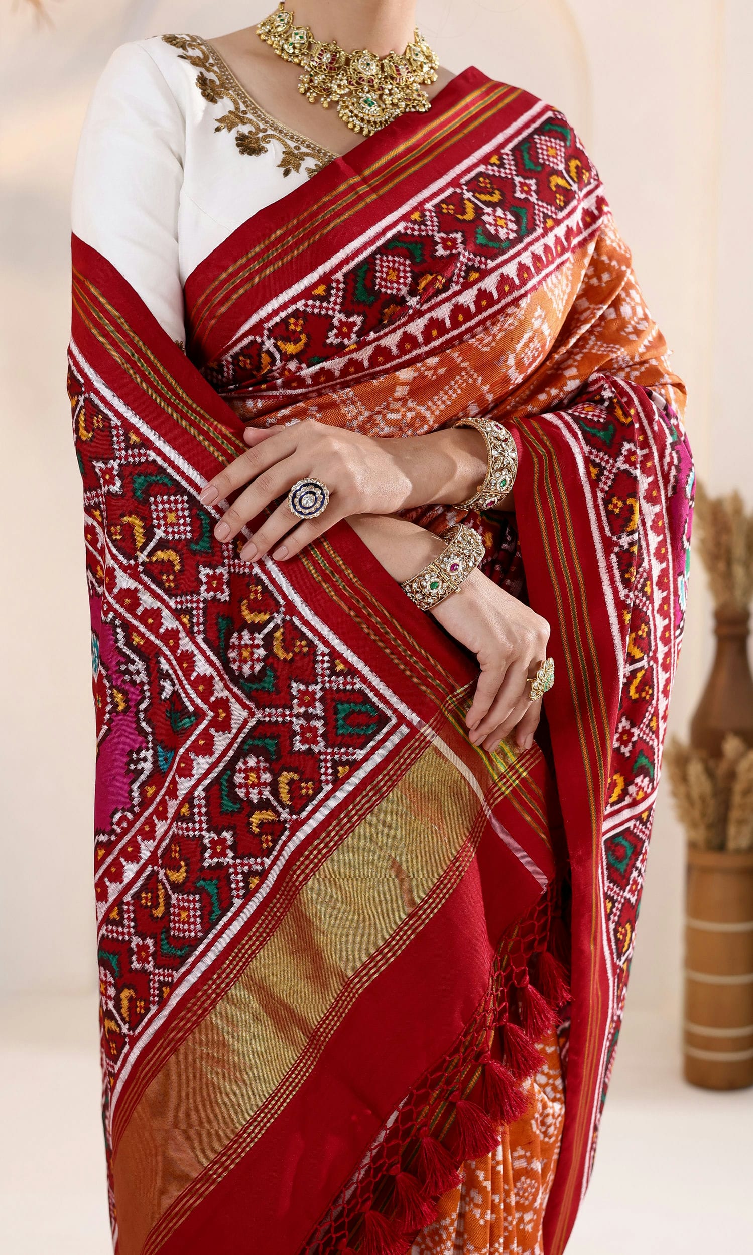 Double Ikat Patola Saree