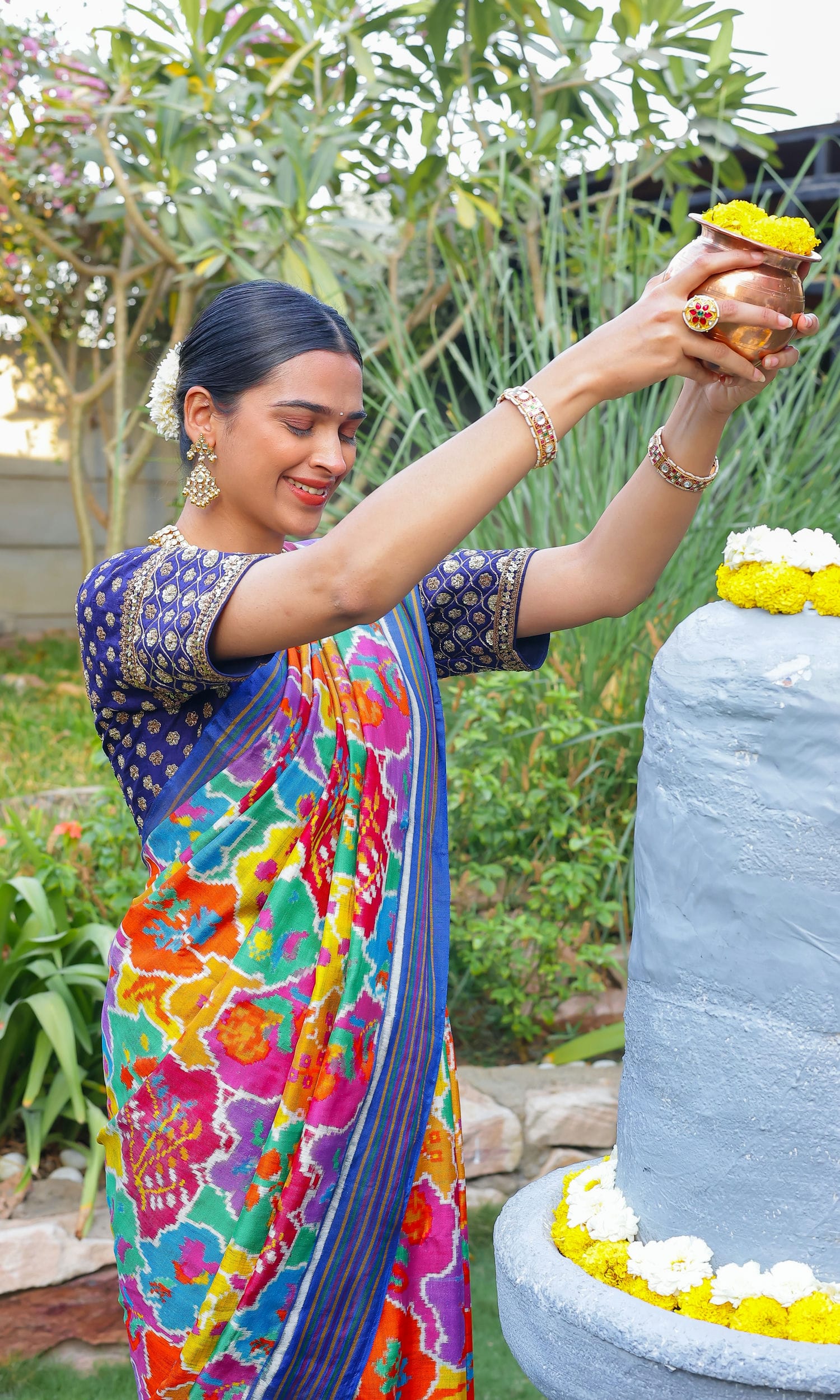 Double Ikat Patola Saree