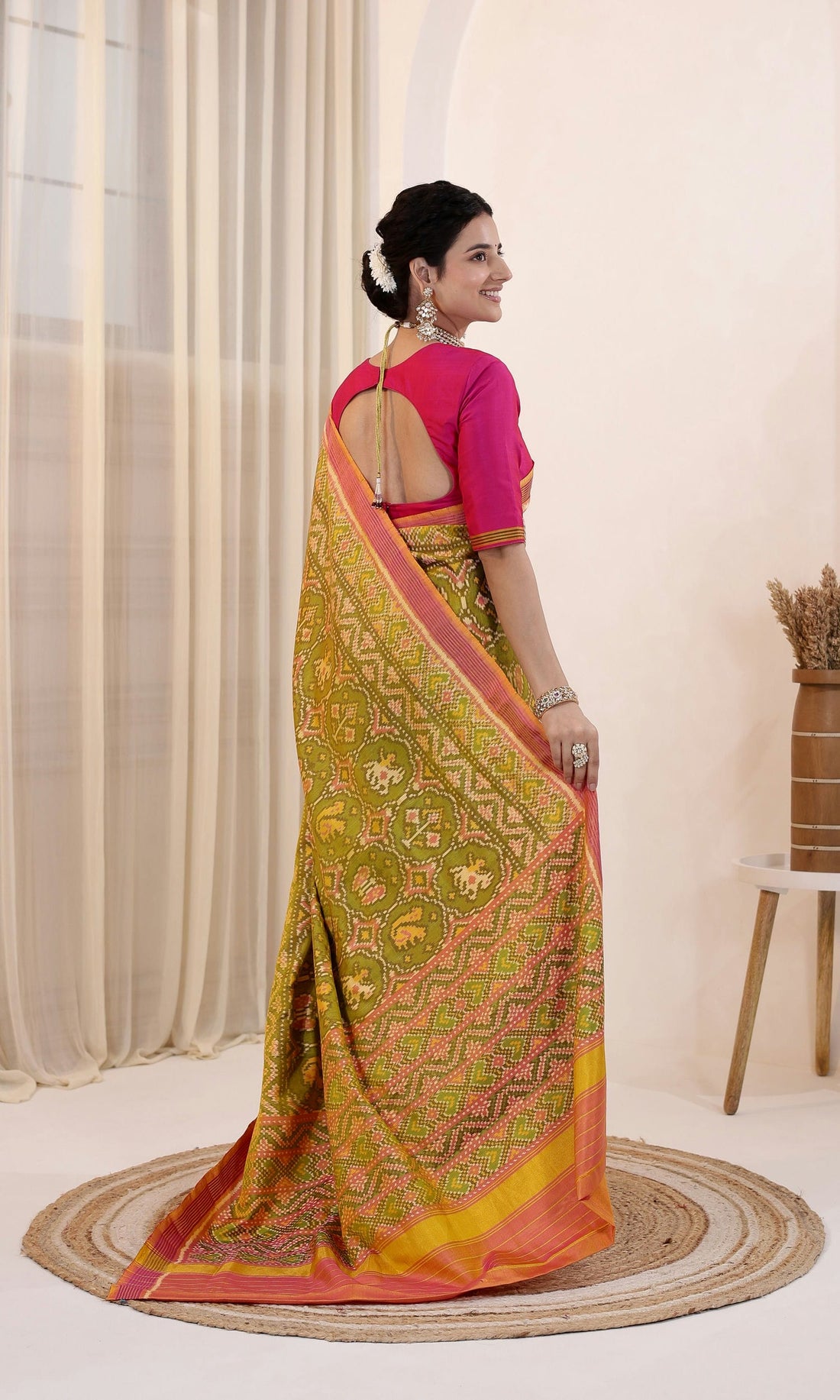 Single Ikat Patola Saree