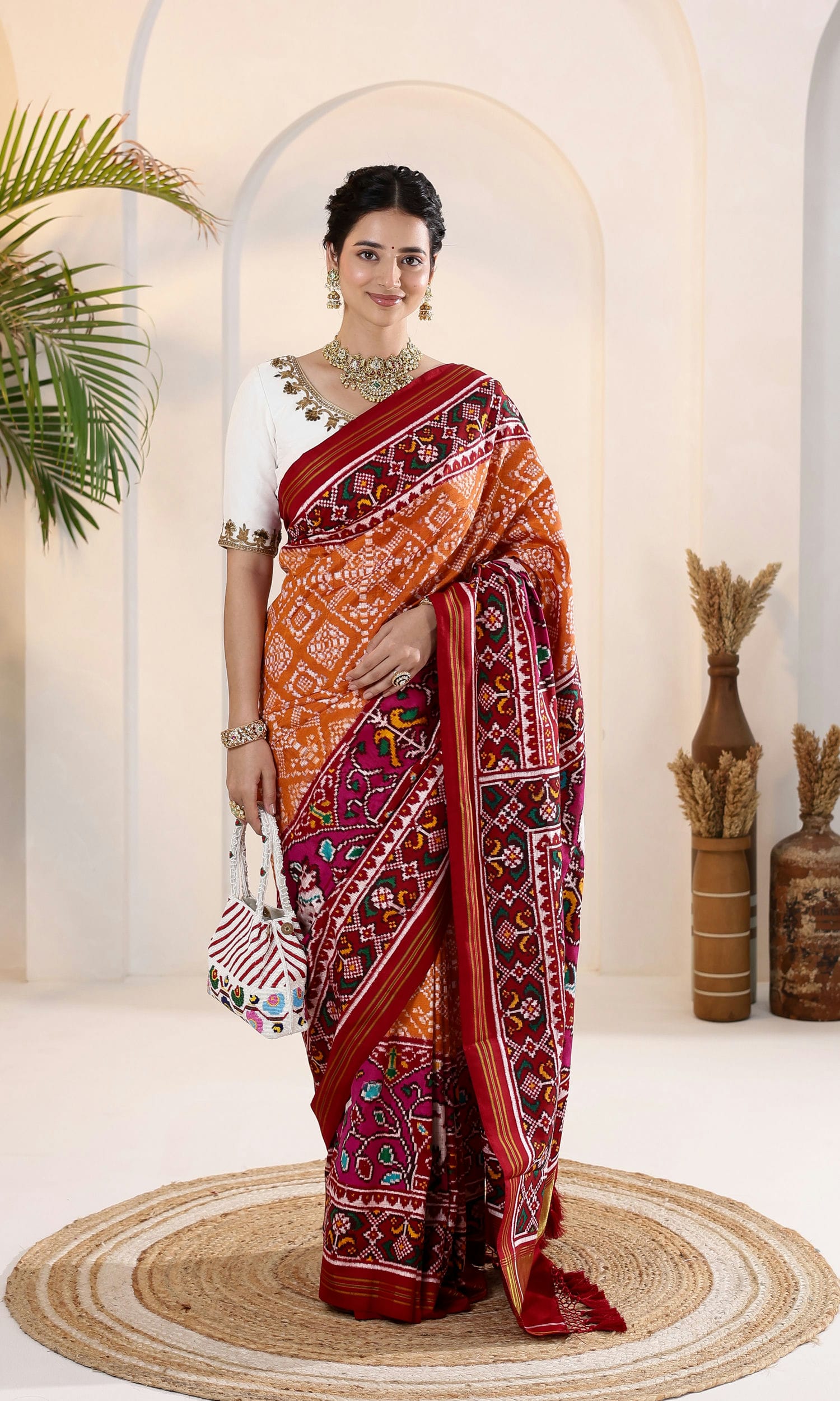 Double Ikat Patola Saree
