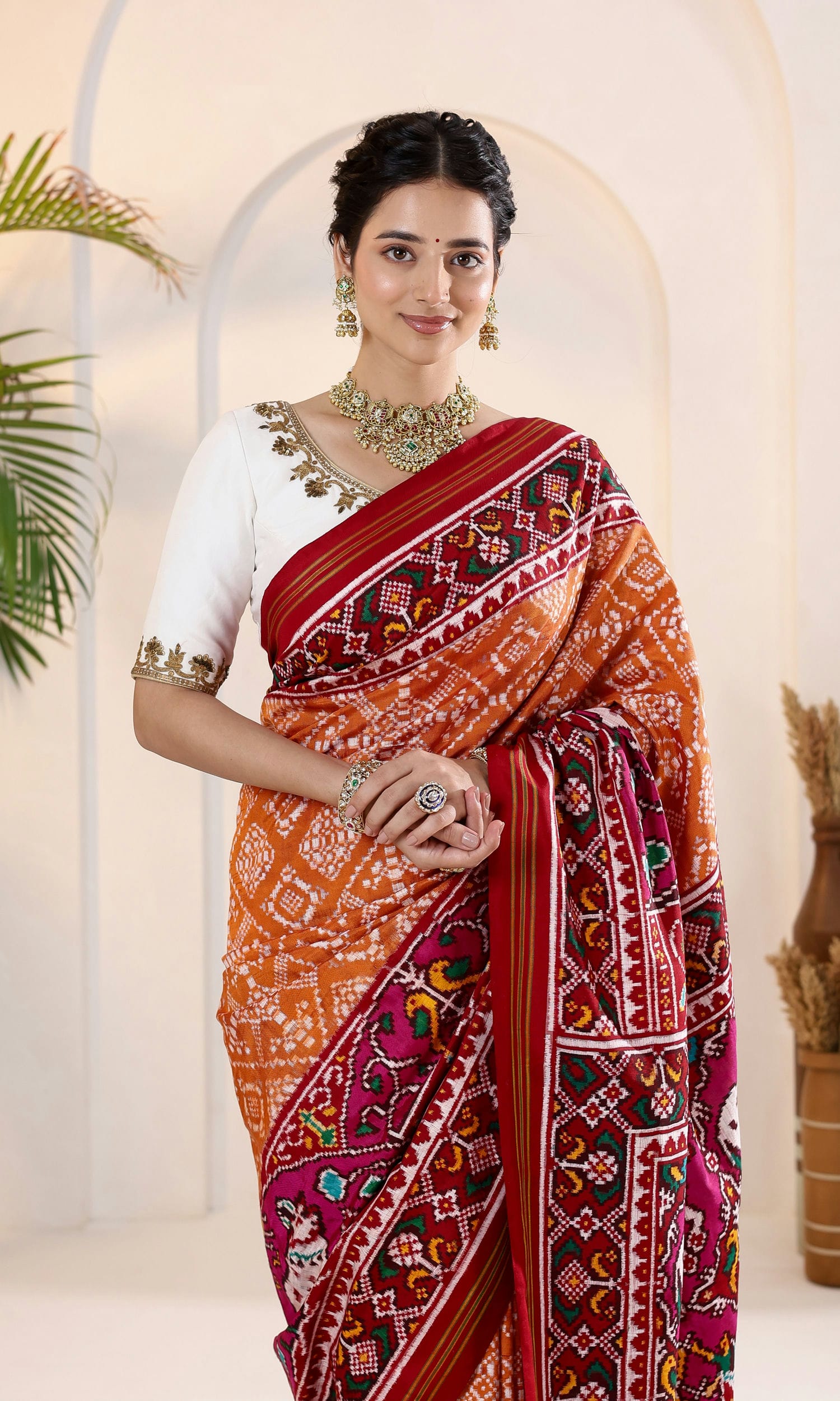 Double Ikat Patola Saree
