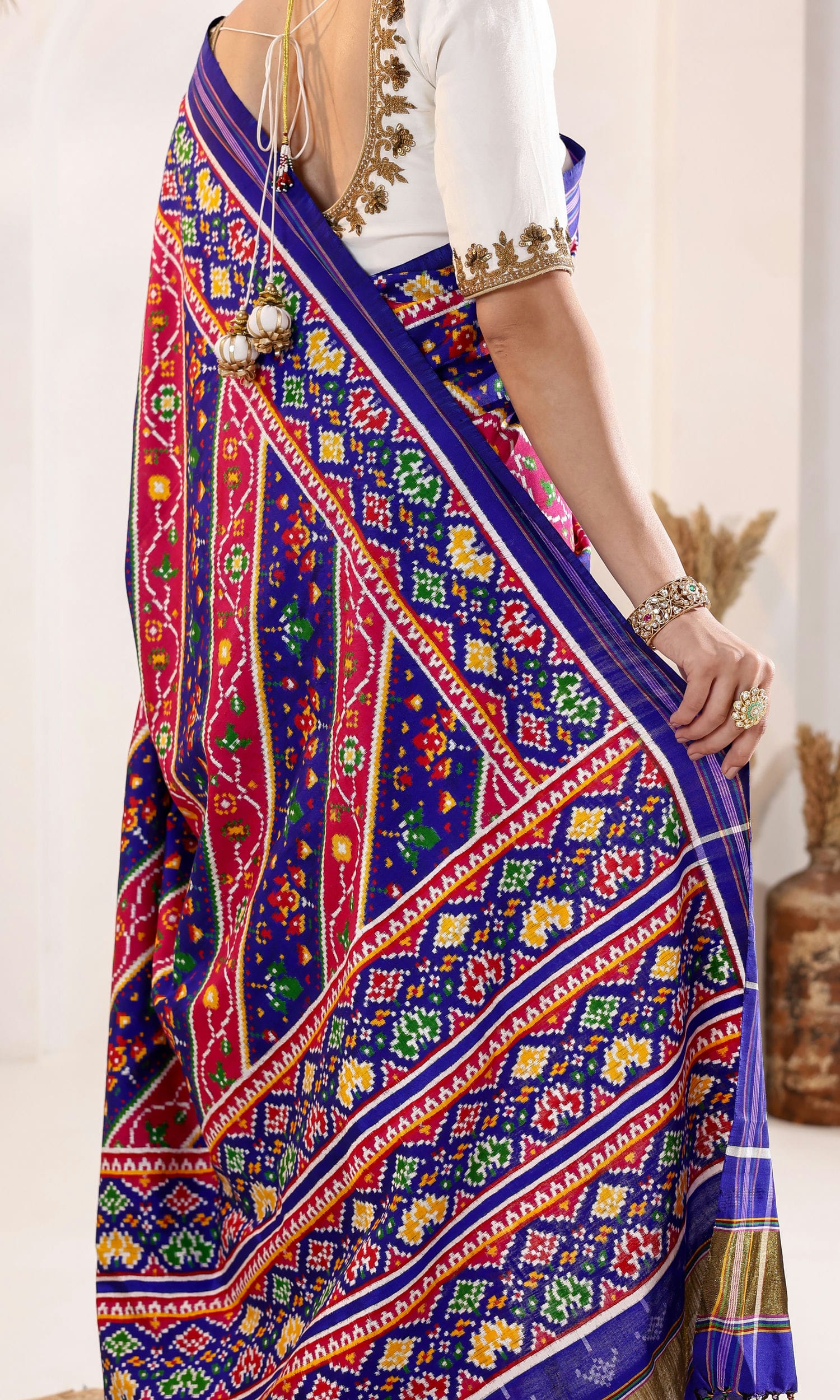 Double Ikat Patola Saree